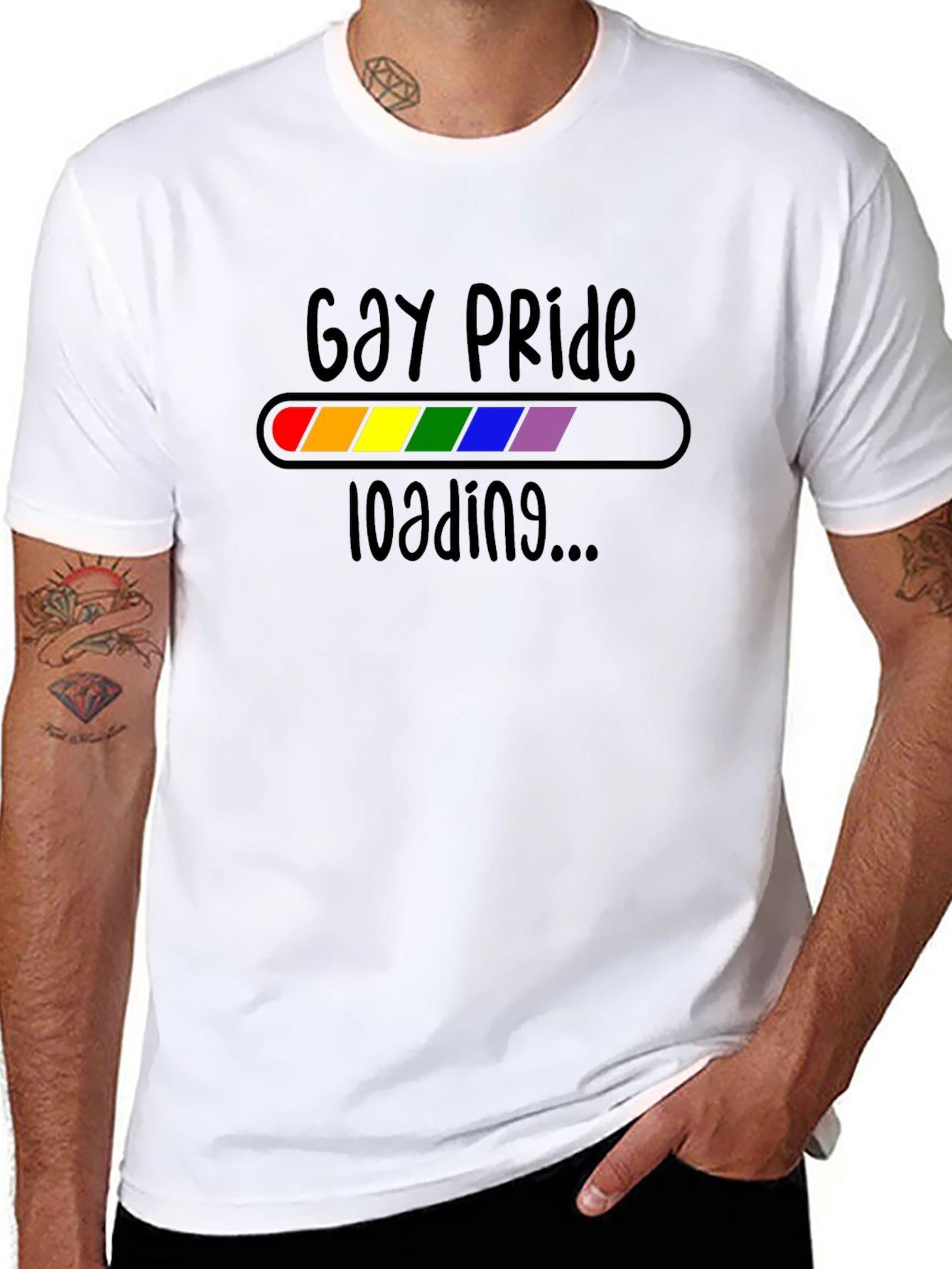 Gay Pride Loading T-Shirt