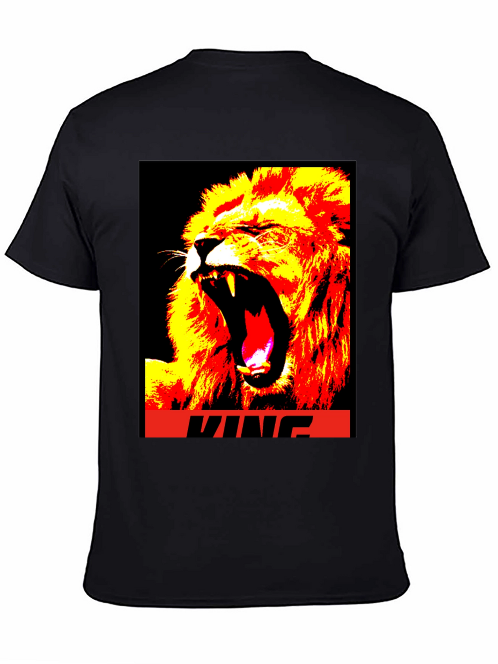 Lion King Graphic T-Shirt - Black