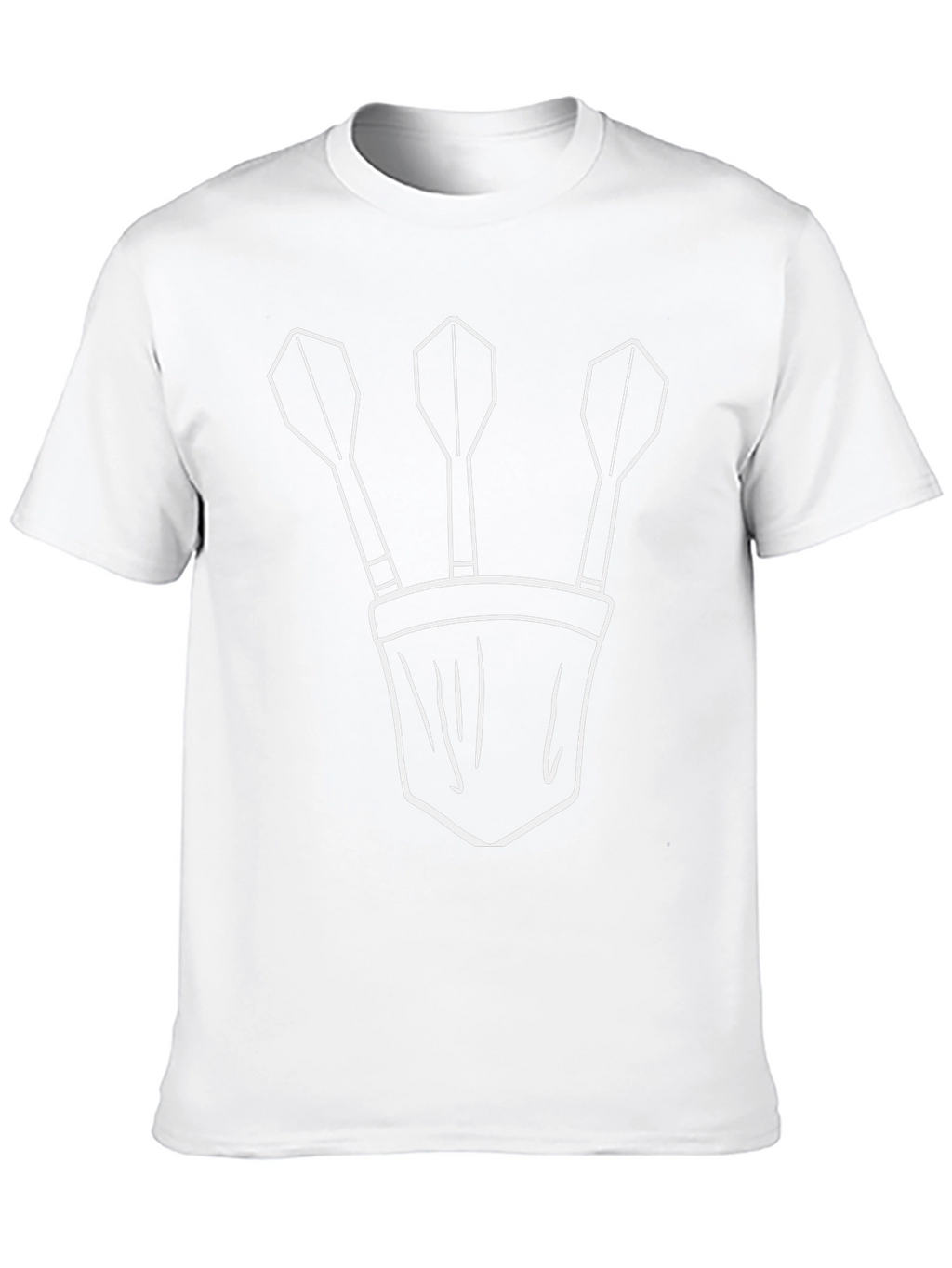 Darts T-Shirt - Dartboard Design Tee