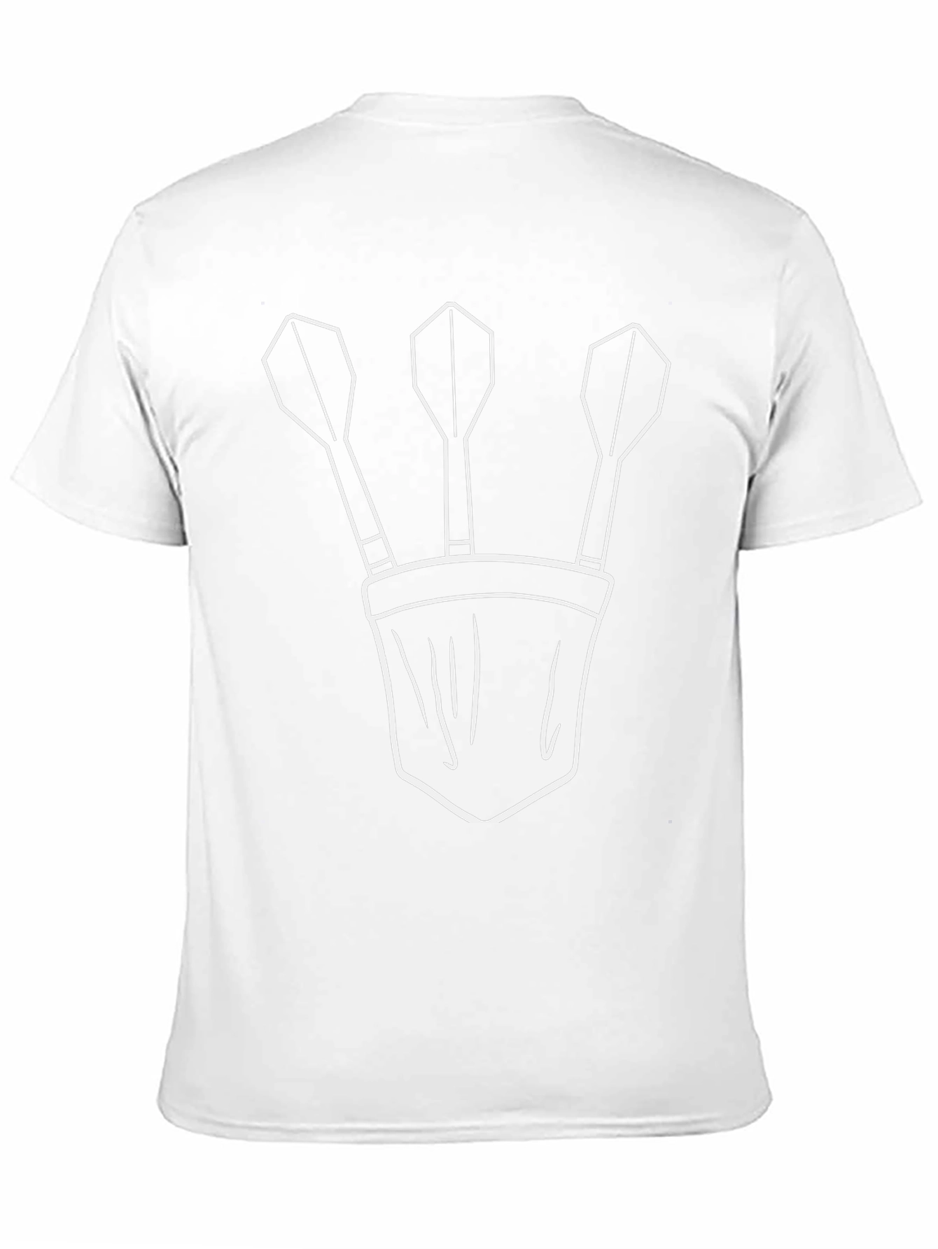 Darts T-Shirt - Dartboard Design Tee