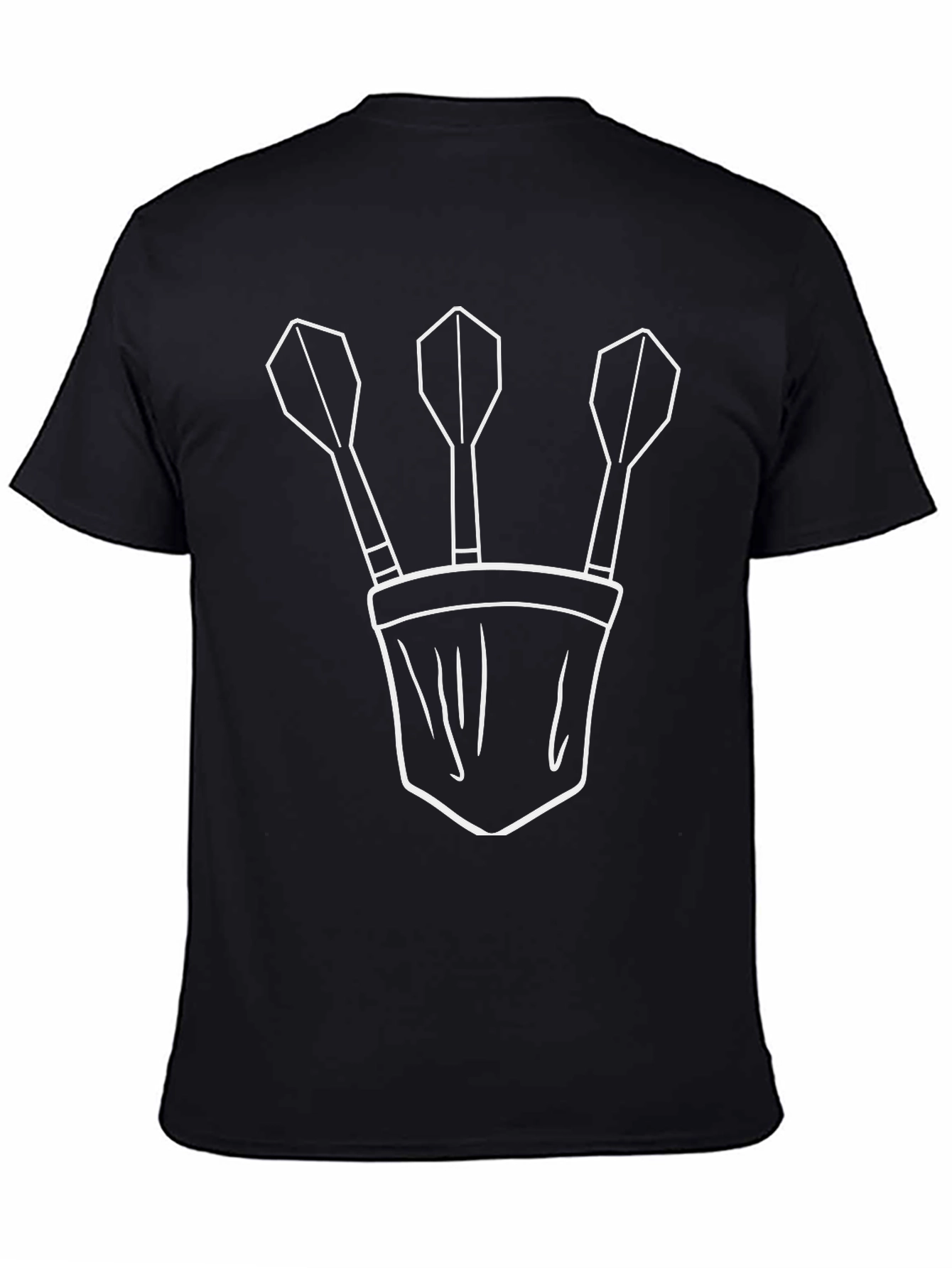 Darts T-Shirt - Dartboard Design Tee