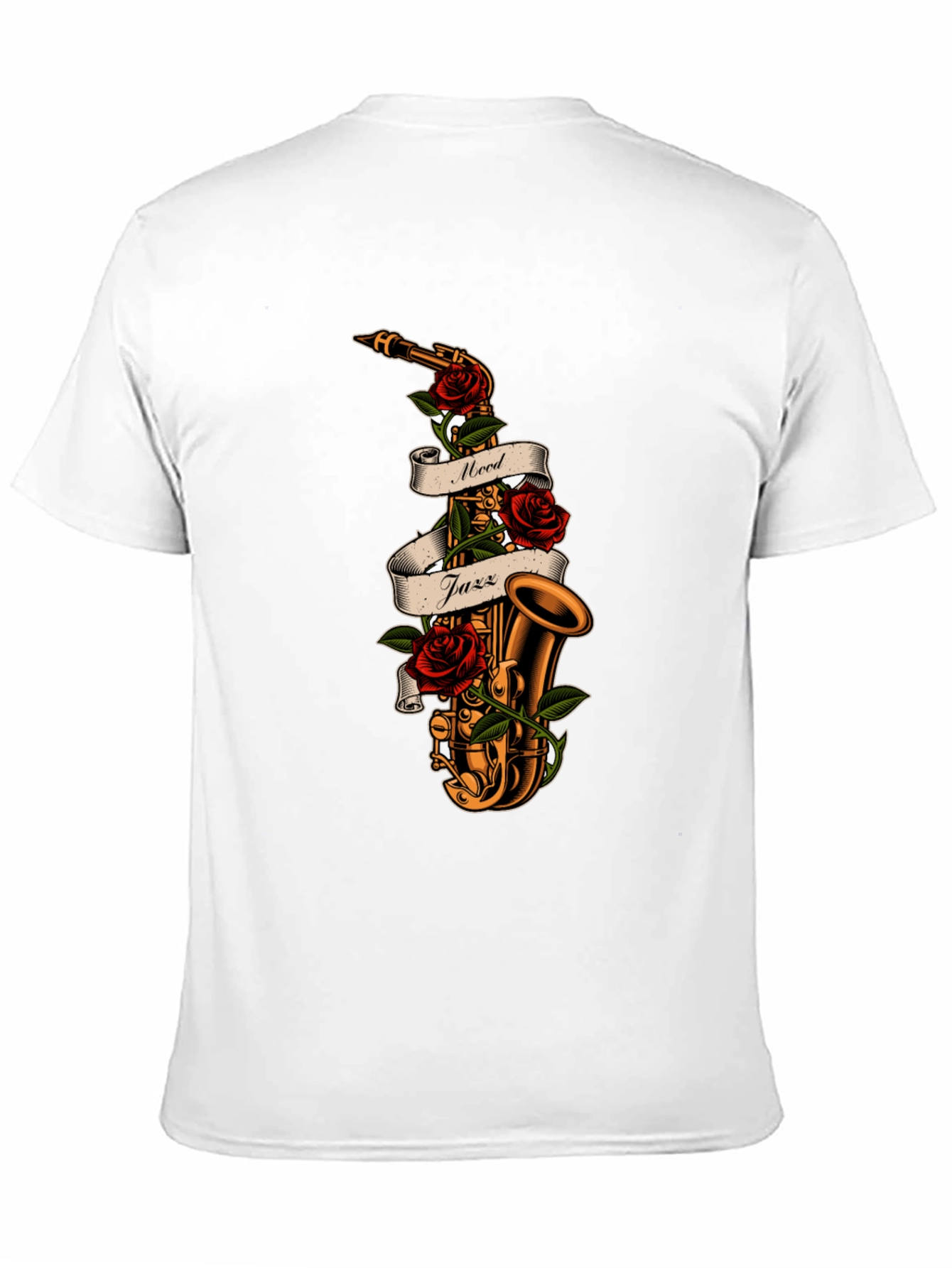 Mood Jazz Saxophone Graphic Tee