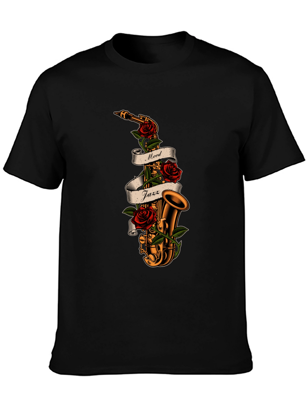 Mood Jazz Saxophone Graphic Tee
