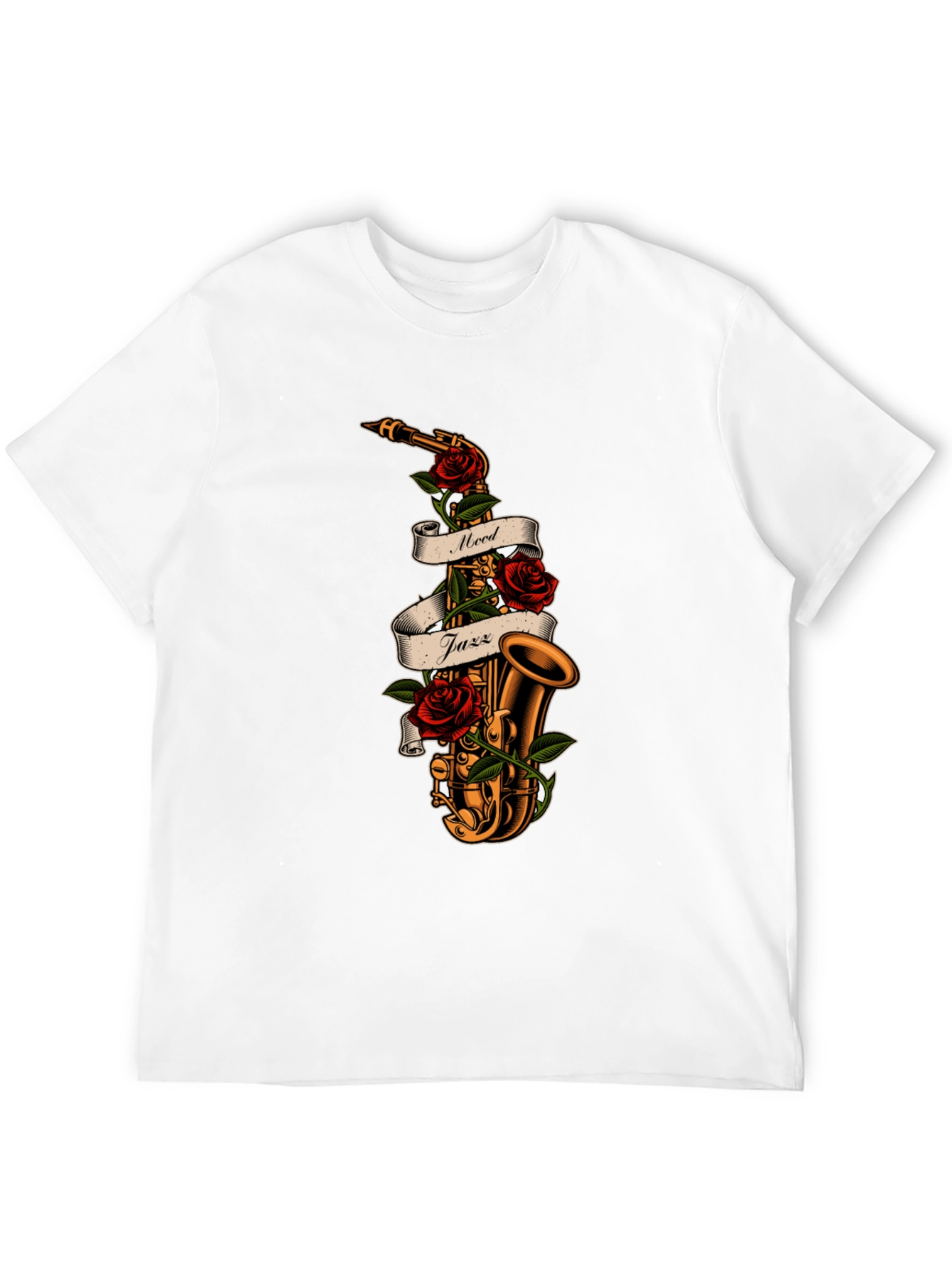 Mood Jazz Saxophone Graphic Tee