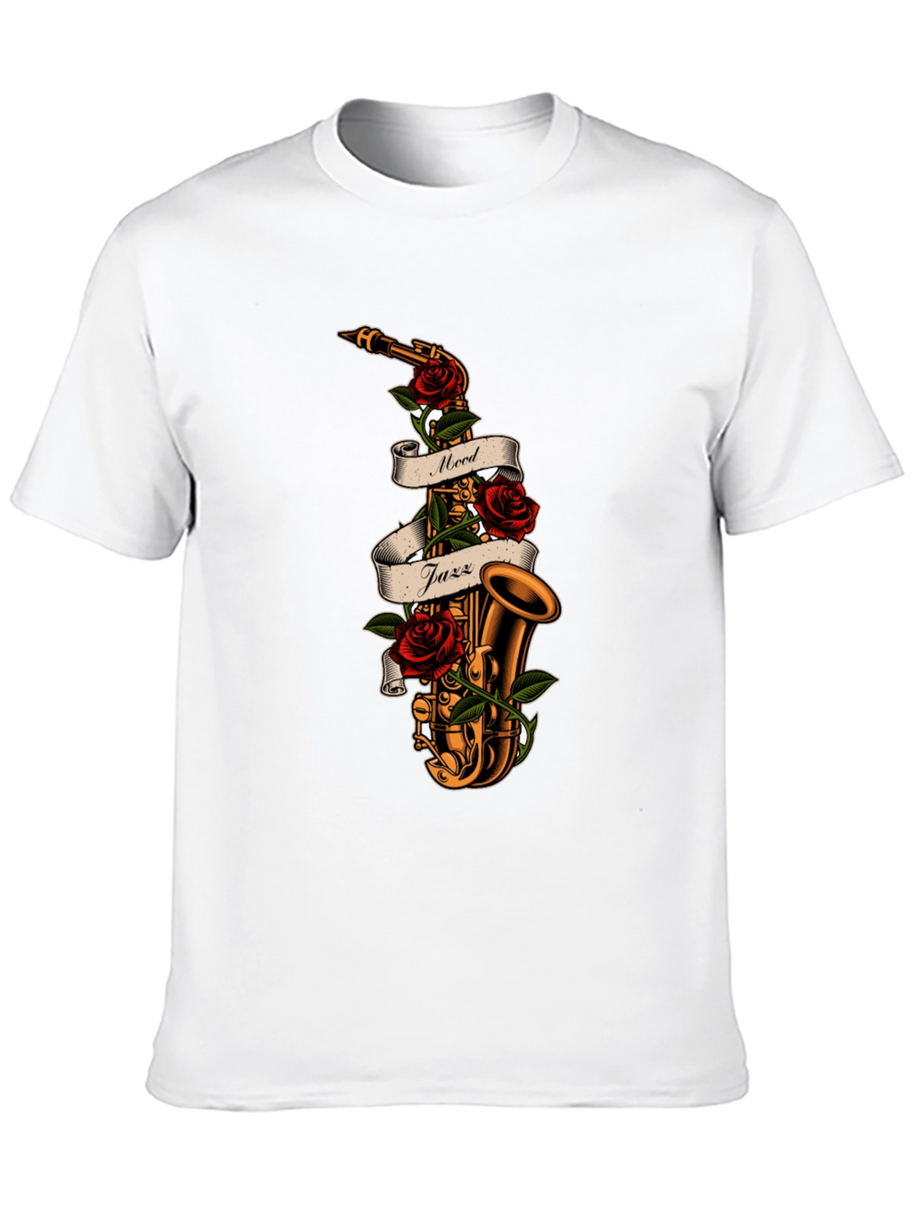 Mood Jazz Saxophone Graphic Tee