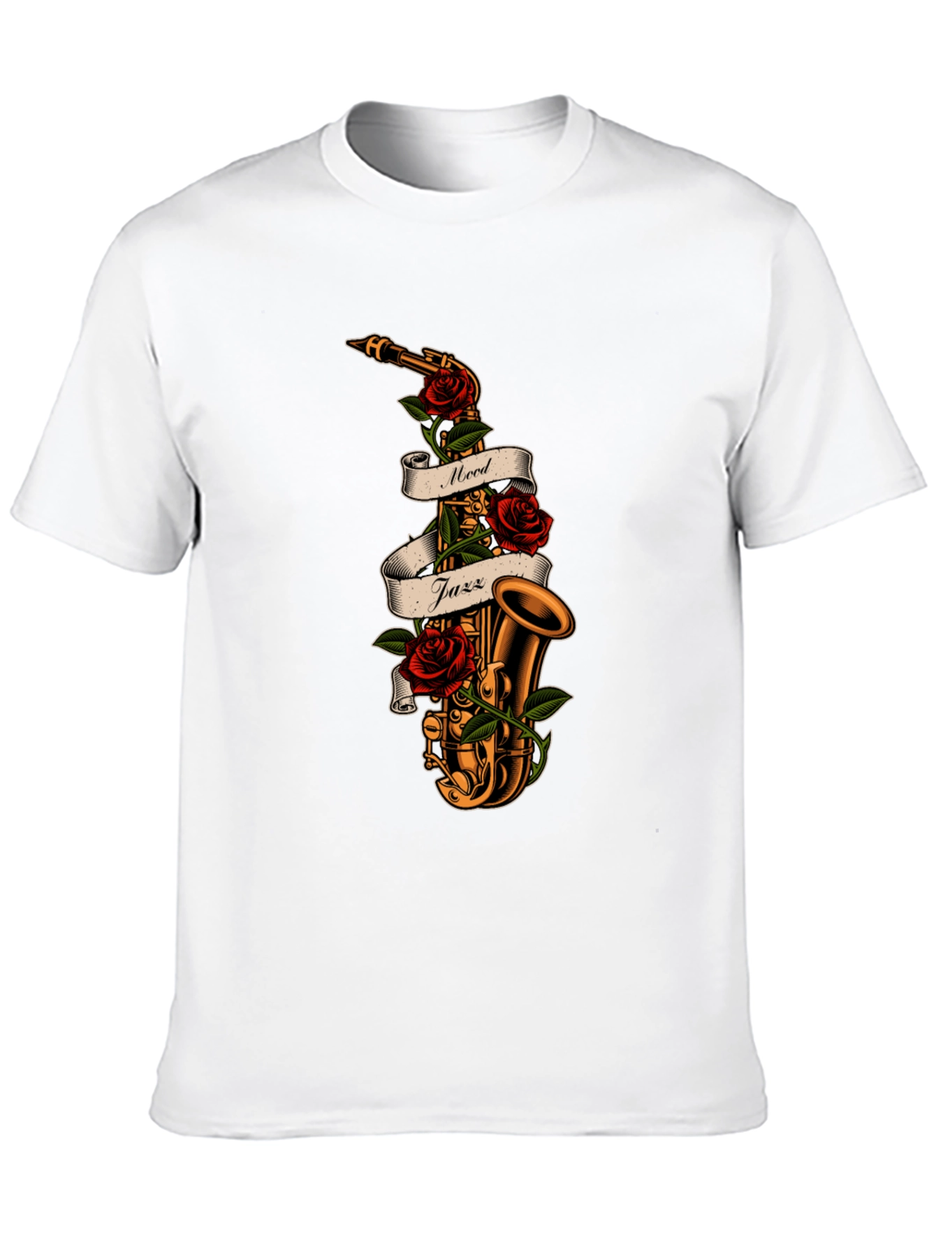 Mood Jazz Saxophone Graphic Tee