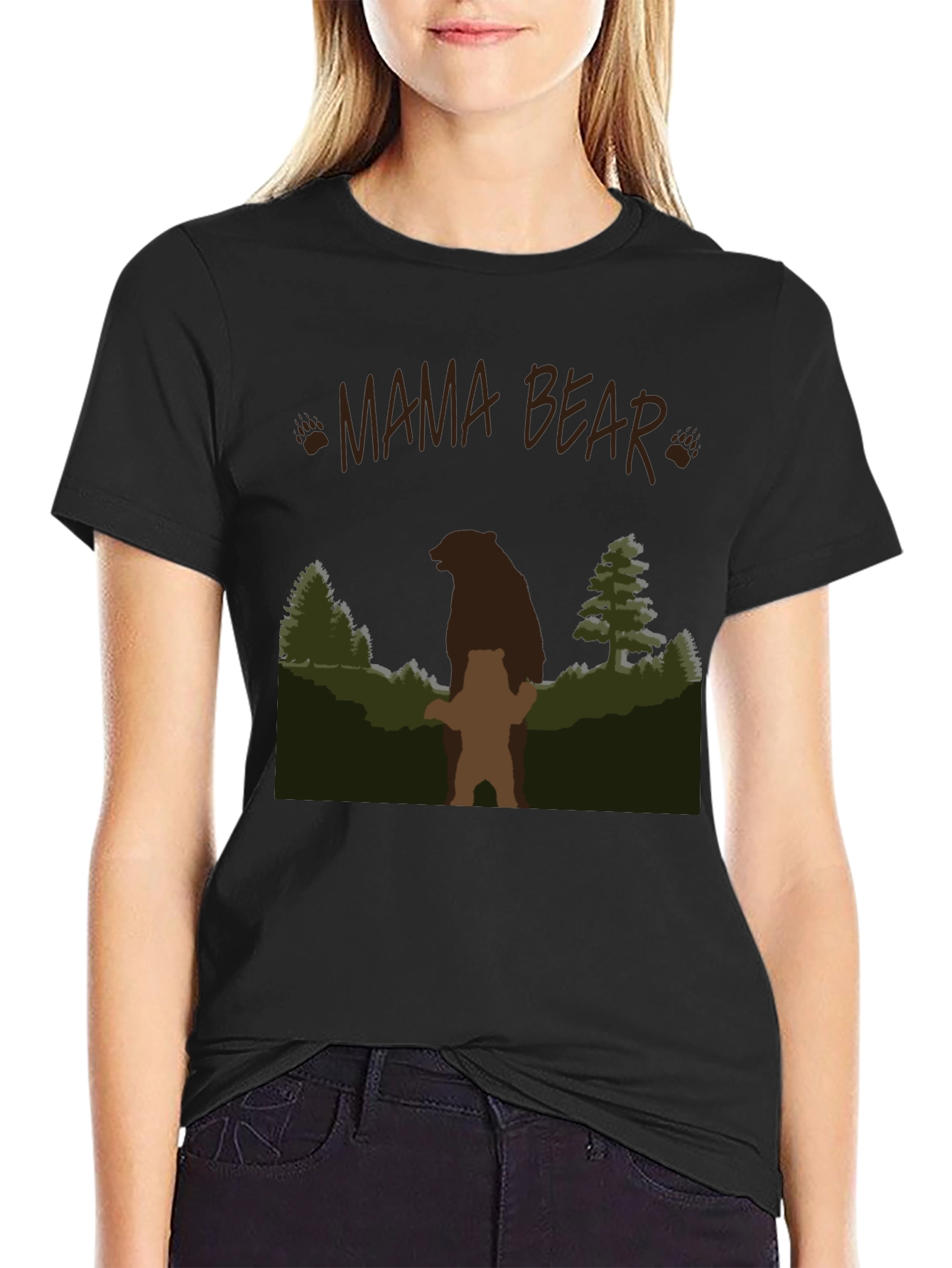 Mama Bear Graphic Tee - Unisex Adult T-Shirt