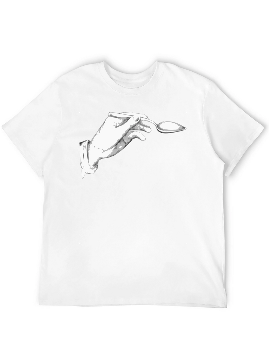 Novelty Hand & Spoon Graphic Tee