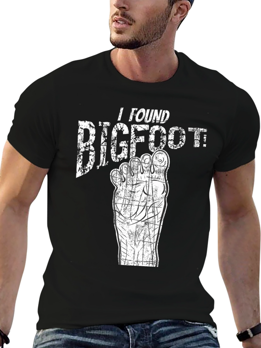 I Found Bigfoot T-Shirt - Graphic Tee