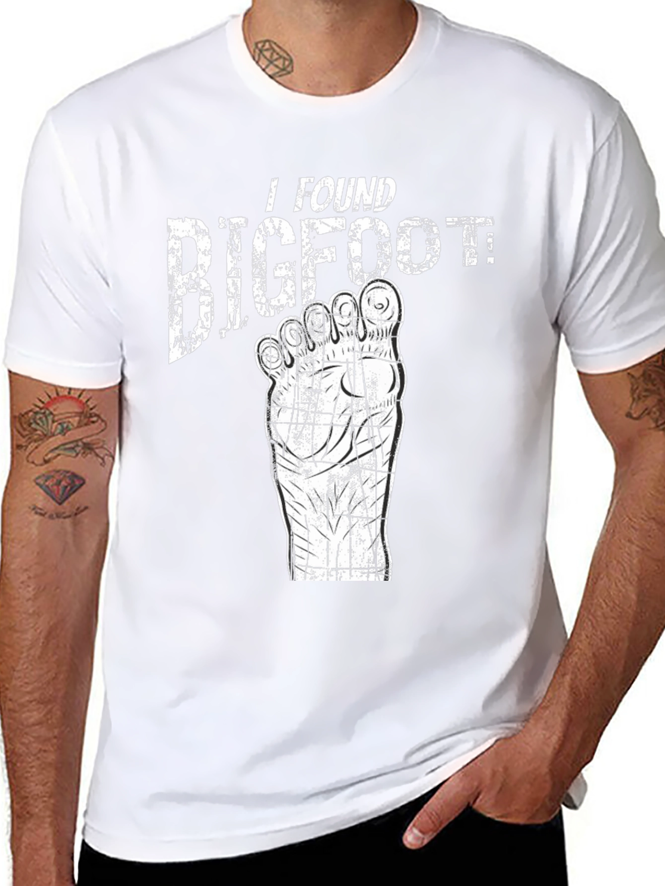 I Found Bigfoot T-Shirt - Graphic Tee