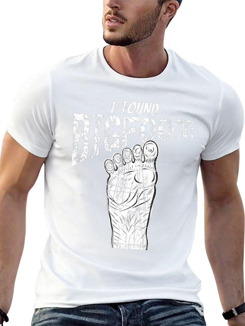 I Found Bigfoot T-Shirt - Graphic Tee