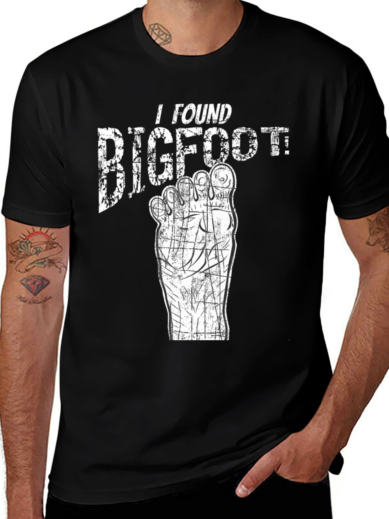 I Found Bigfoot T-Shirt - Graphic Tee