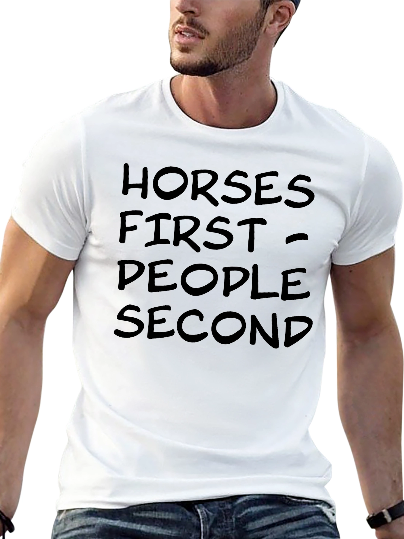 Horses First People Second T-Shirt