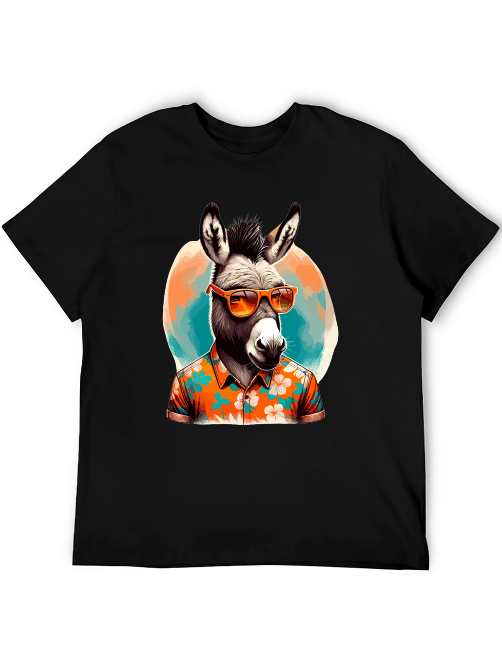 Cool Donkey Hawaiian Shirt Tee