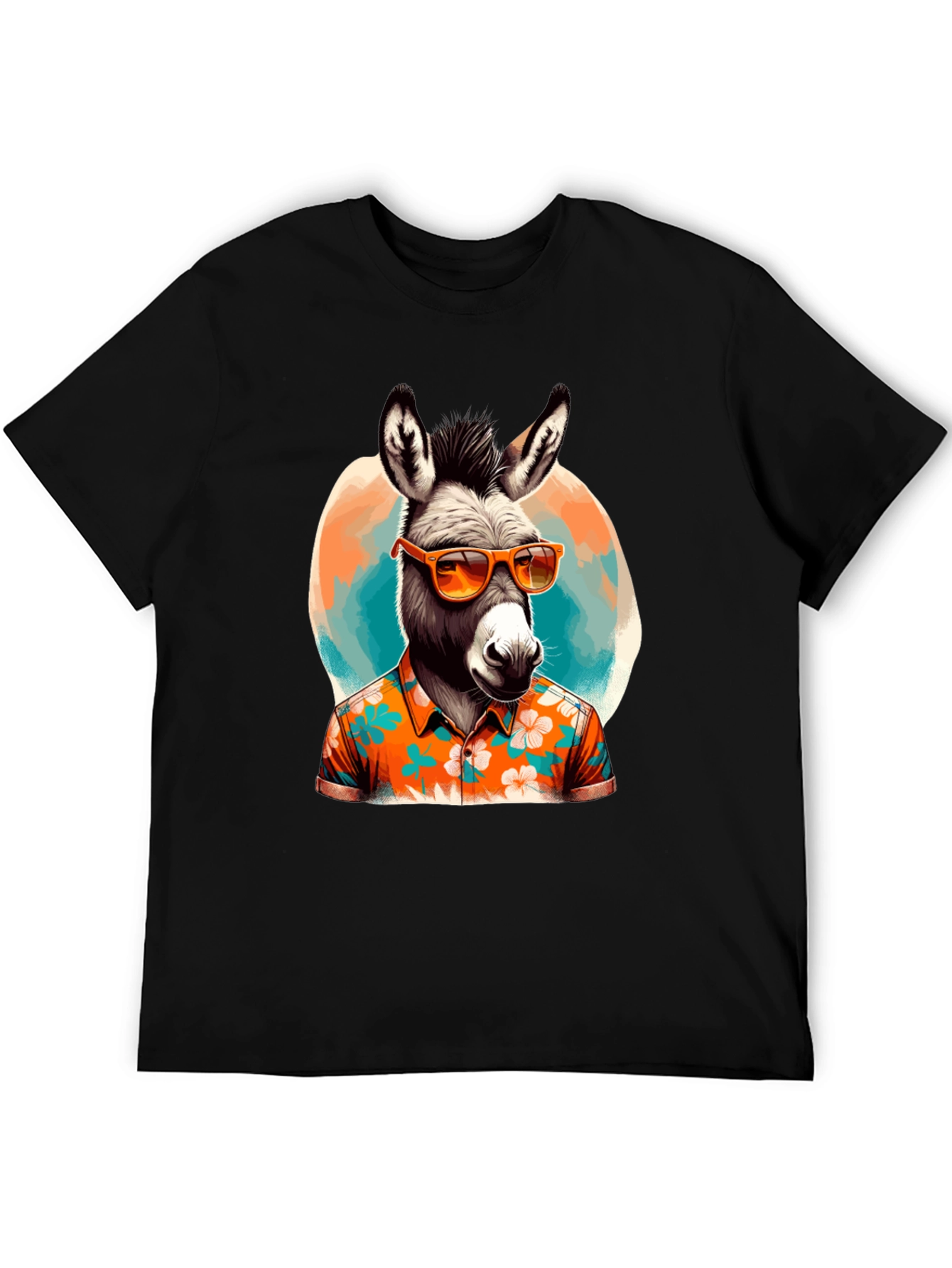 Cool Donkey Hawaiian Shirt Tee