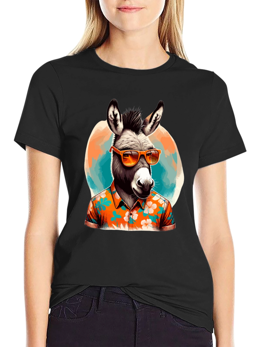 Cool Donkey Hawaiian Shirt Tee