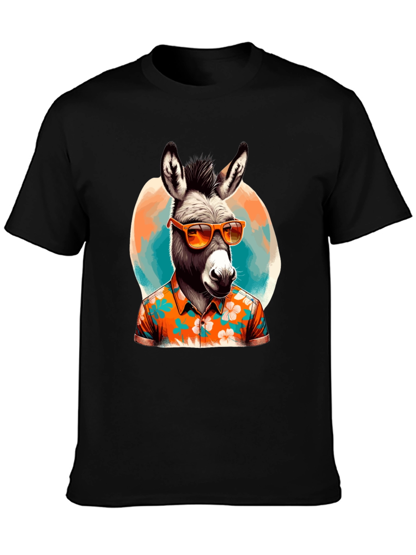 Cool Donkey Hawaiian Shirt Tee