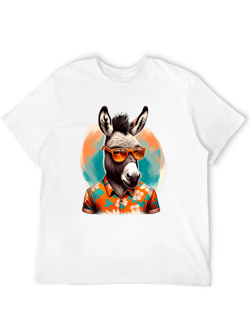 Cool Donkey Hawaiian Shirt Tee