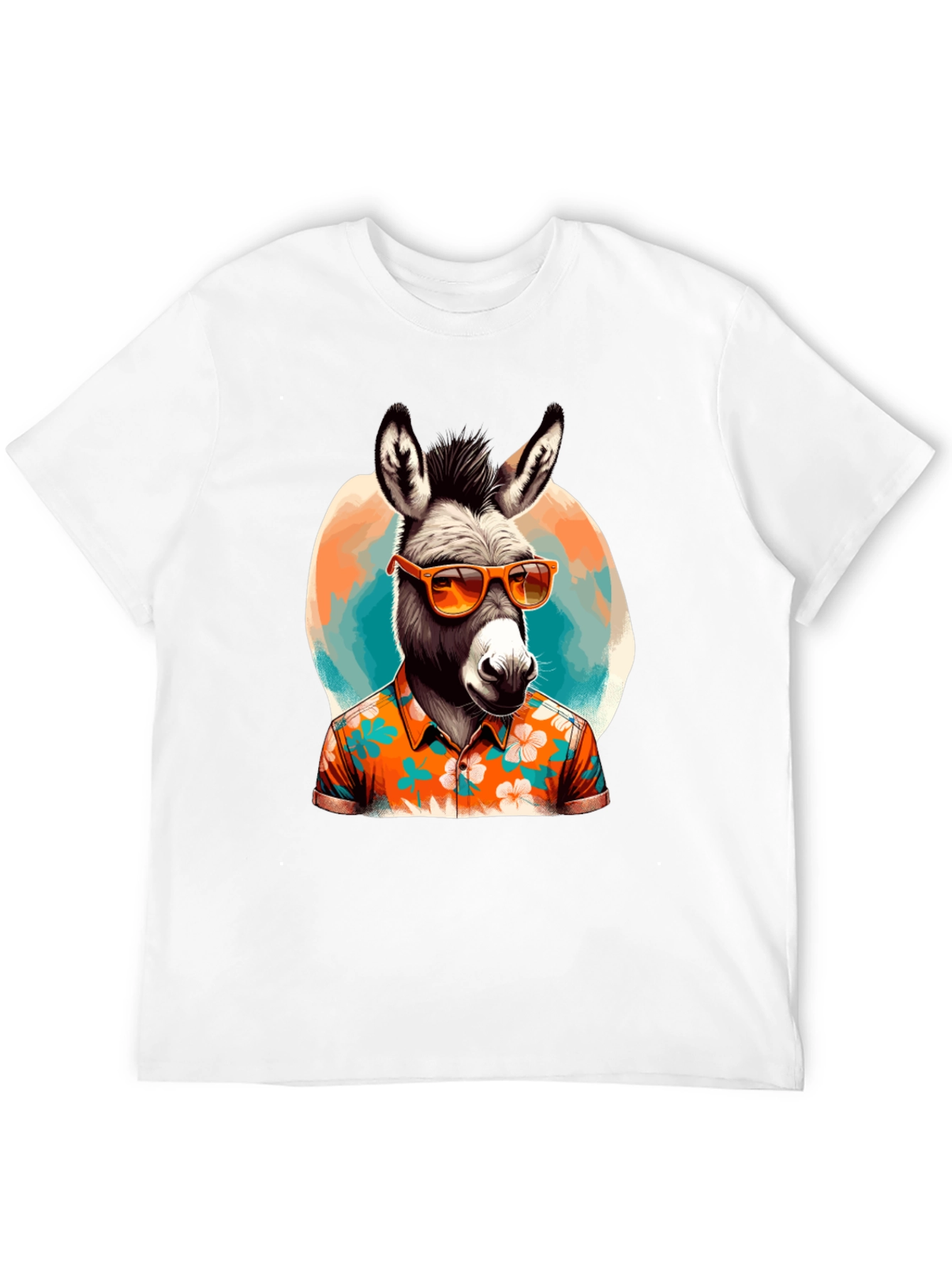 Cool Donkey Hawaiian Shirt Tee