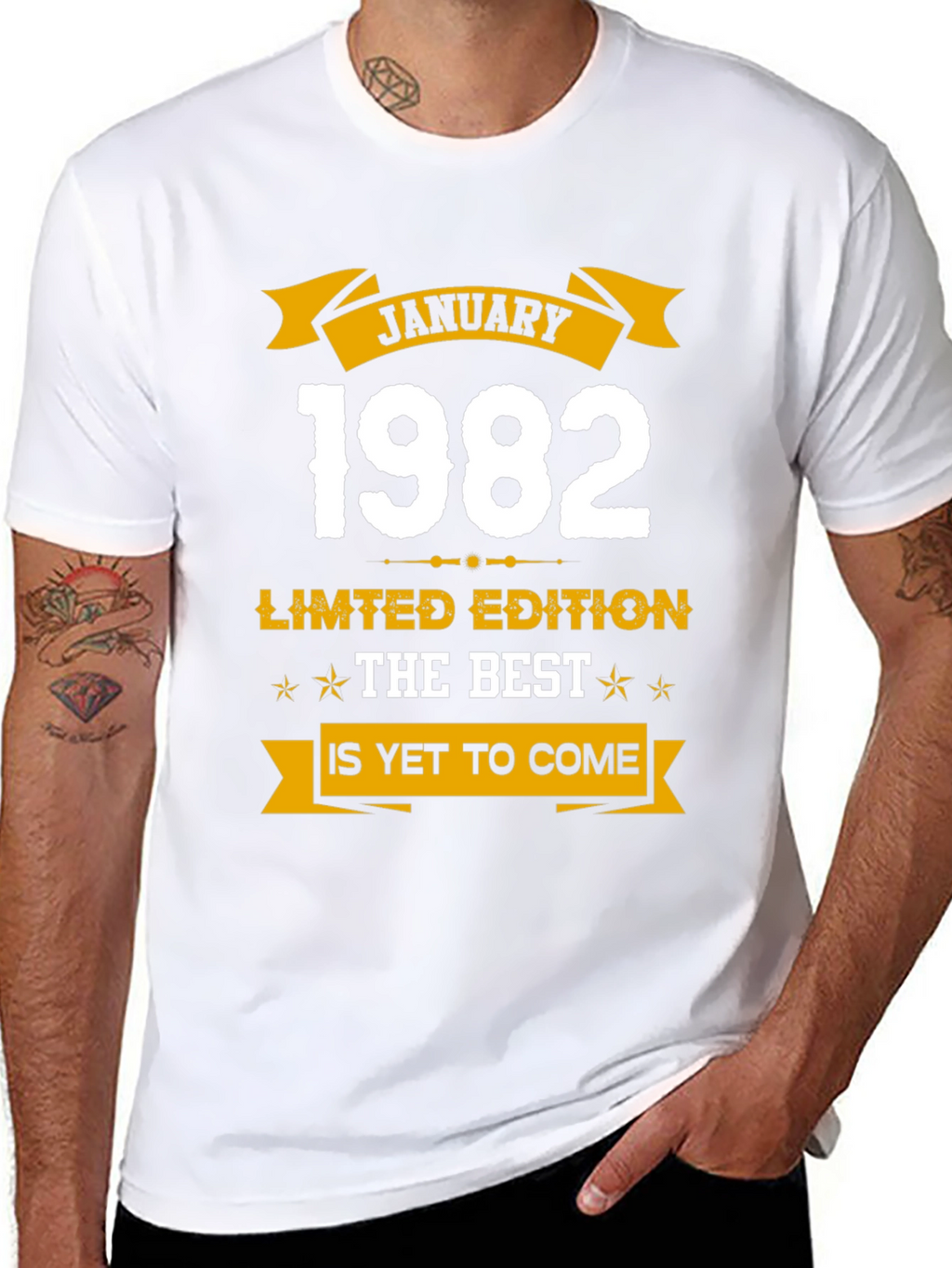 January 1982 Limited Edition Graphic T-Shirt