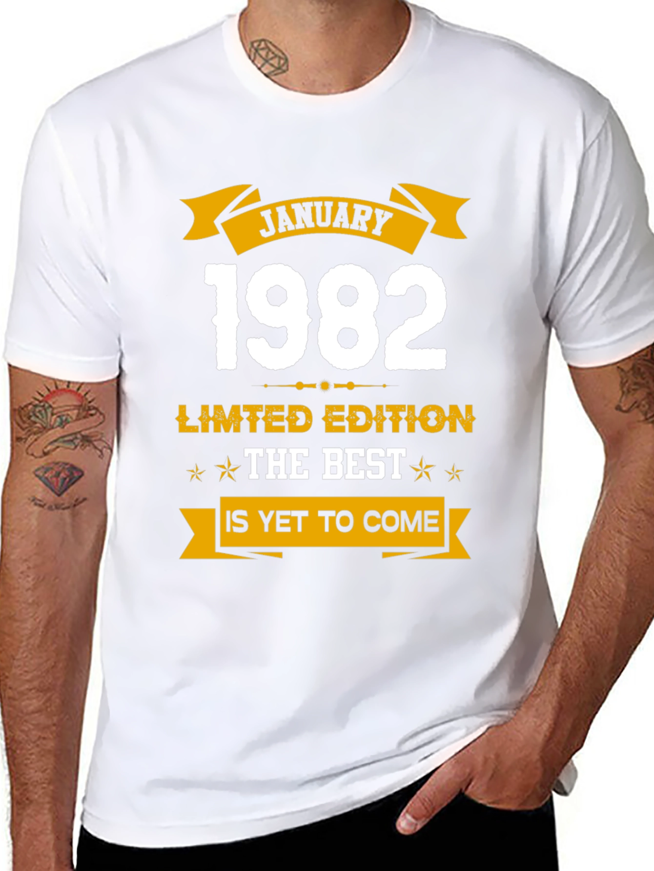 January 1982 Limited Edition Graphic T-Shirt