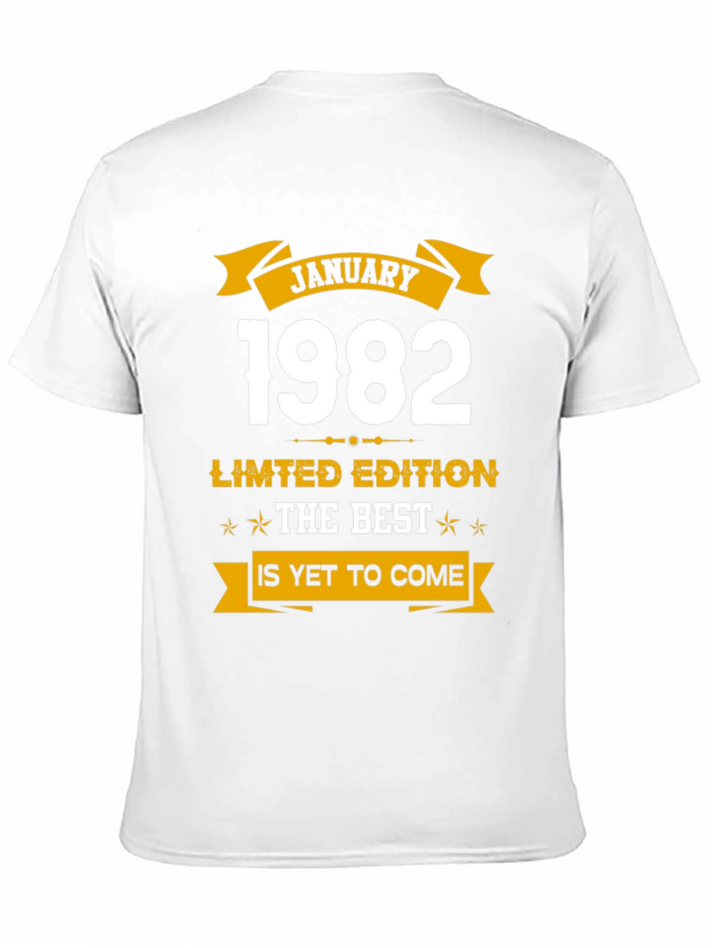 January 1982 Limited Edition Graphic T-Shirt