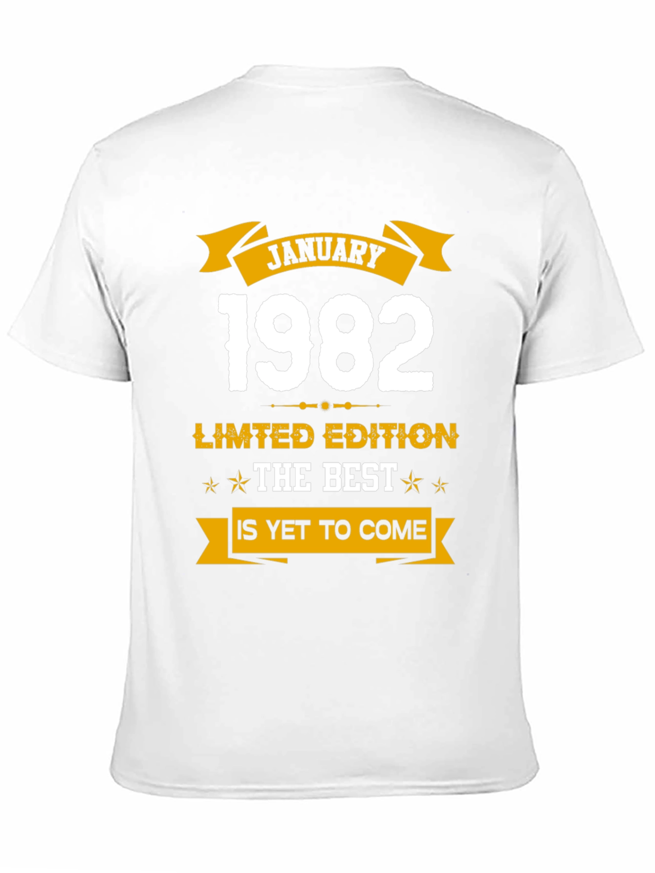 January 1982 Limited Edition Graphic T-Shirt