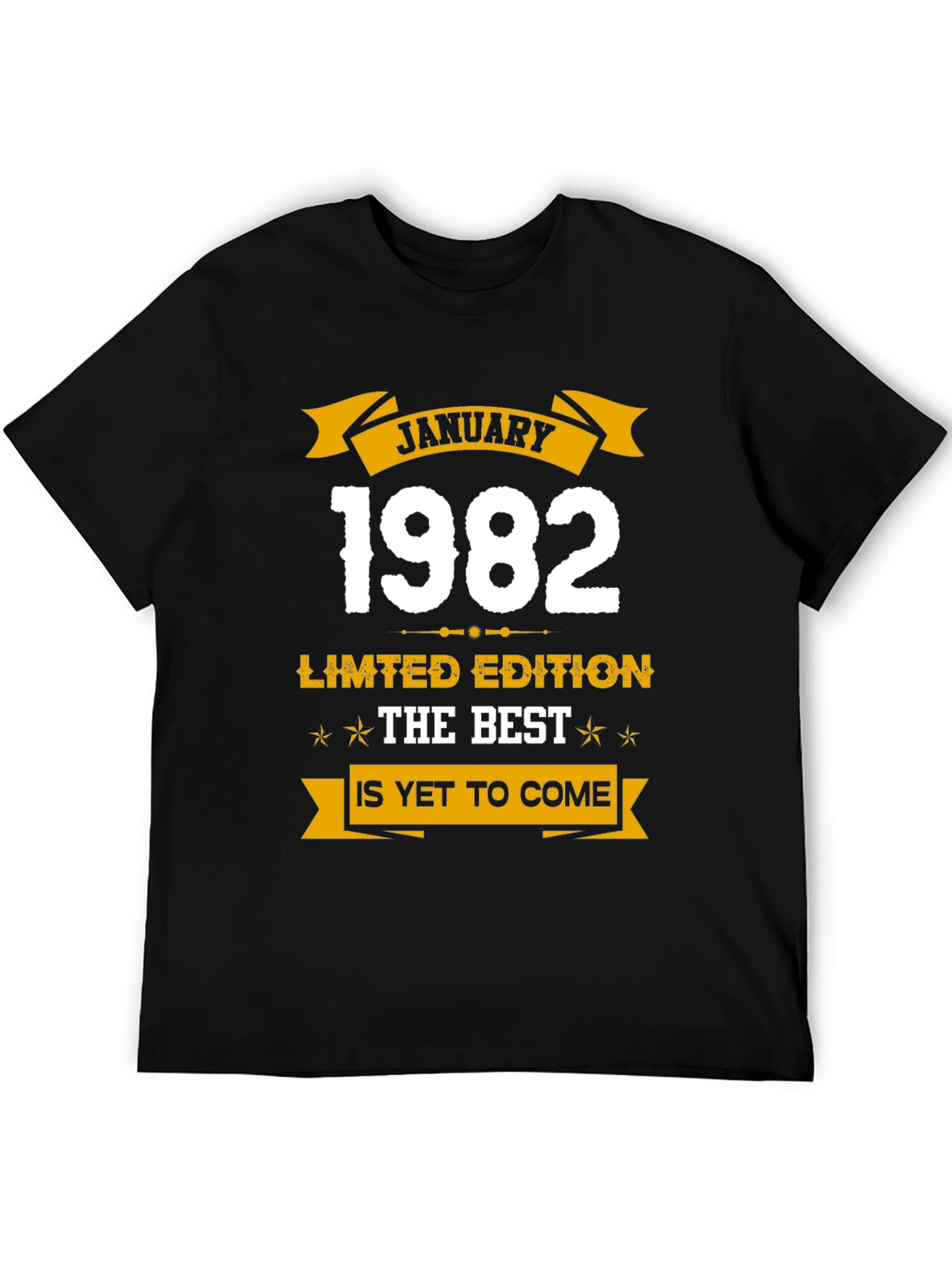 January 1982 Limited Edition Graphic T-Shirt