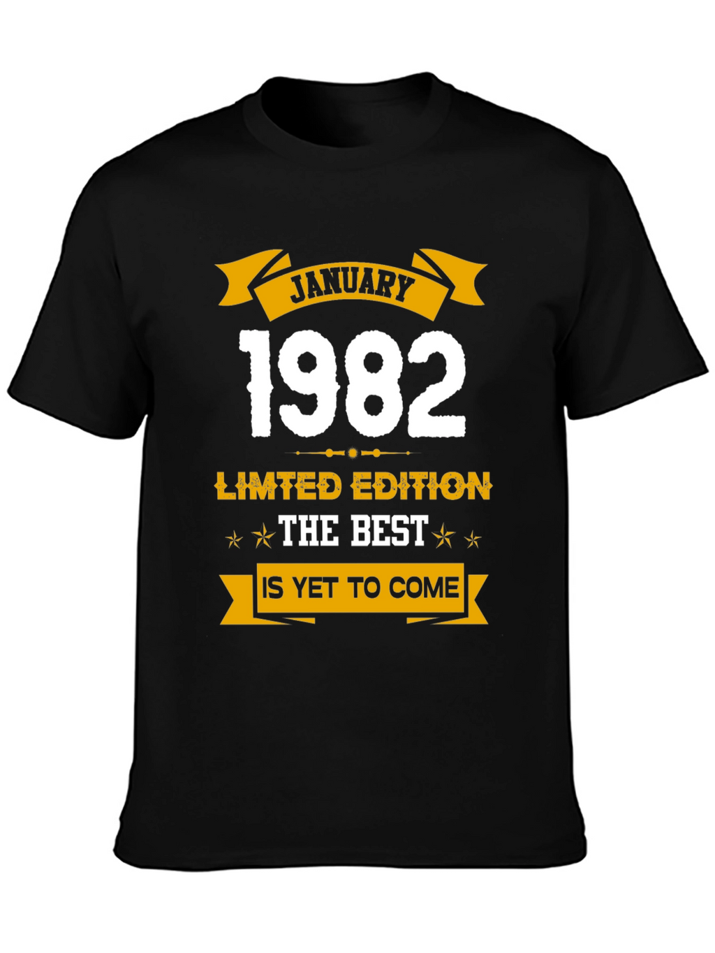 January 1982 Limited Edition Graphic T-Shirt