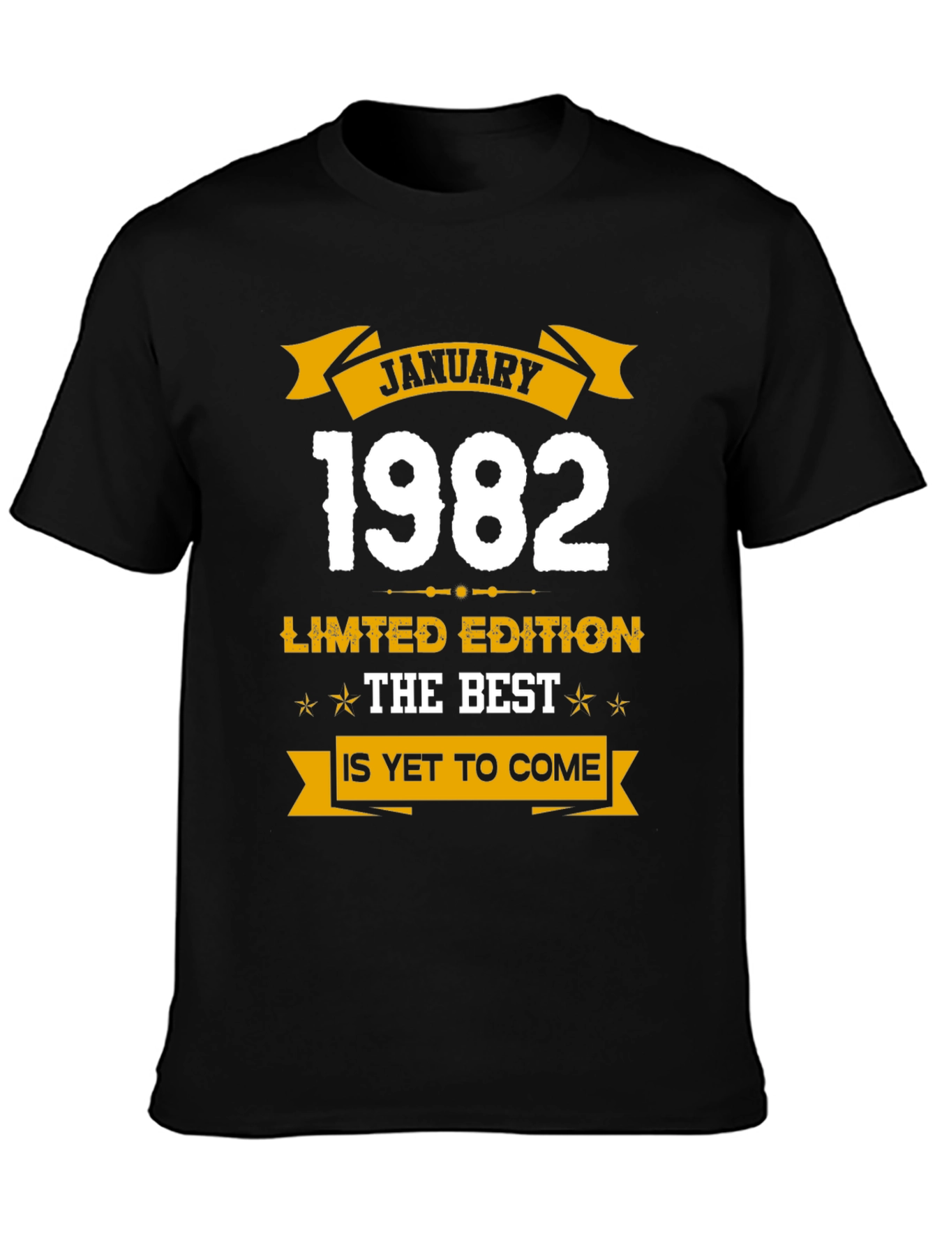 January 1982 Limited Edition Graphic T-Shirt