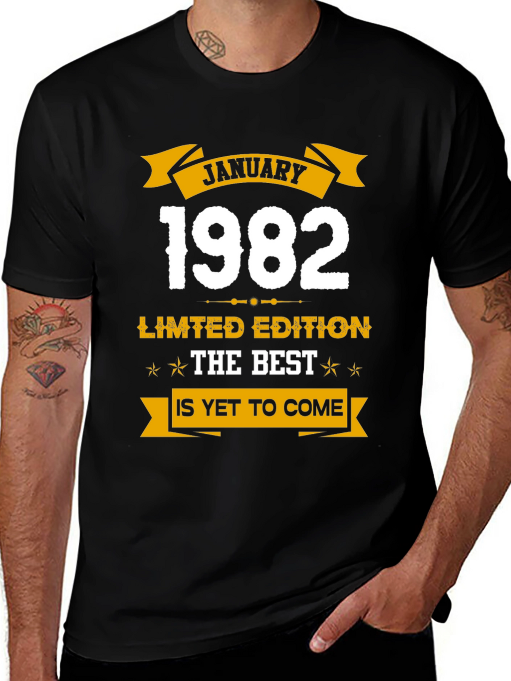 January 1982 Limited Edition Graphic T-Shirt