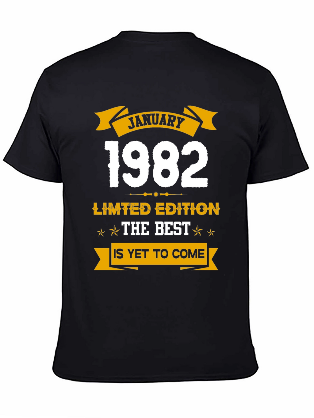 January 1982 Limited Edition Graphic T-Shirt