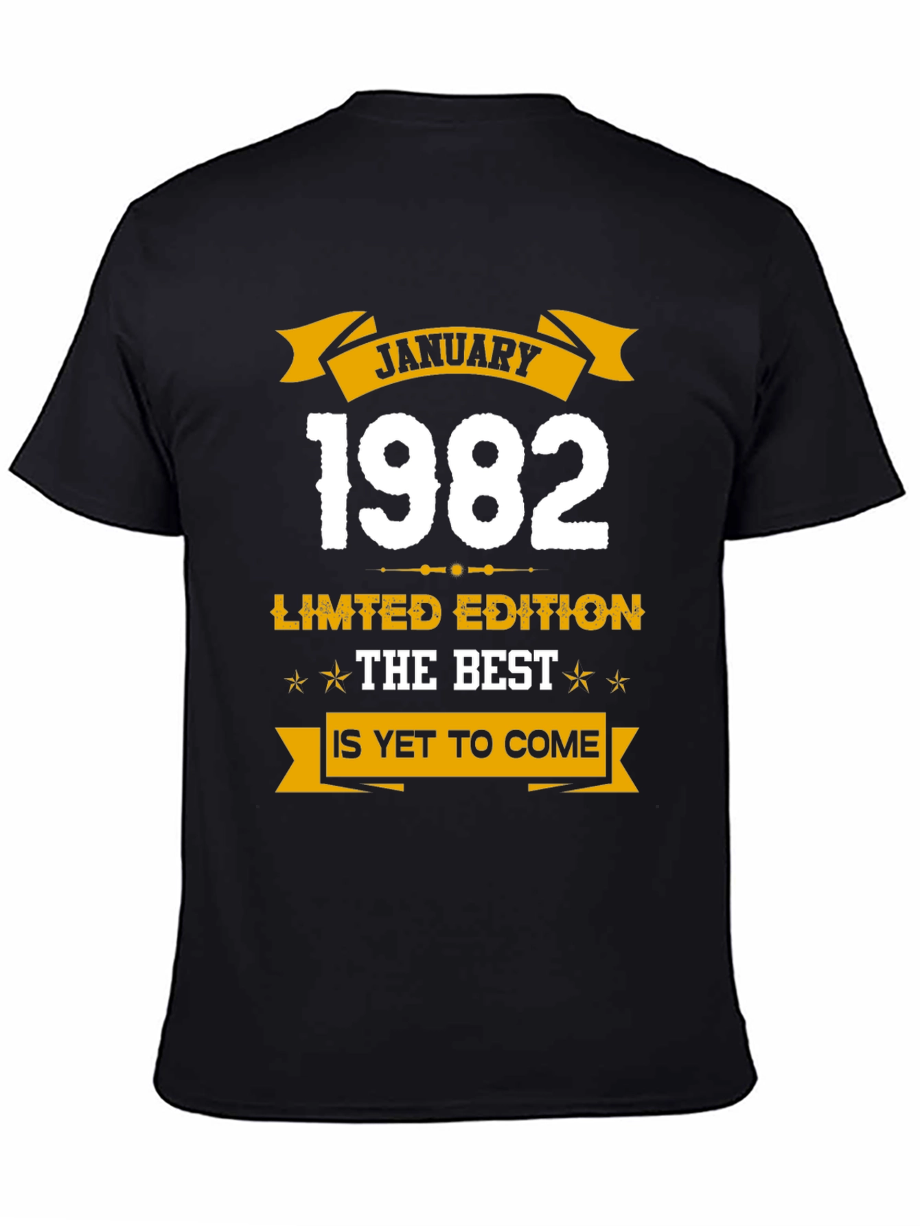 January 1982 Limited Edition Graphic T-Shirt