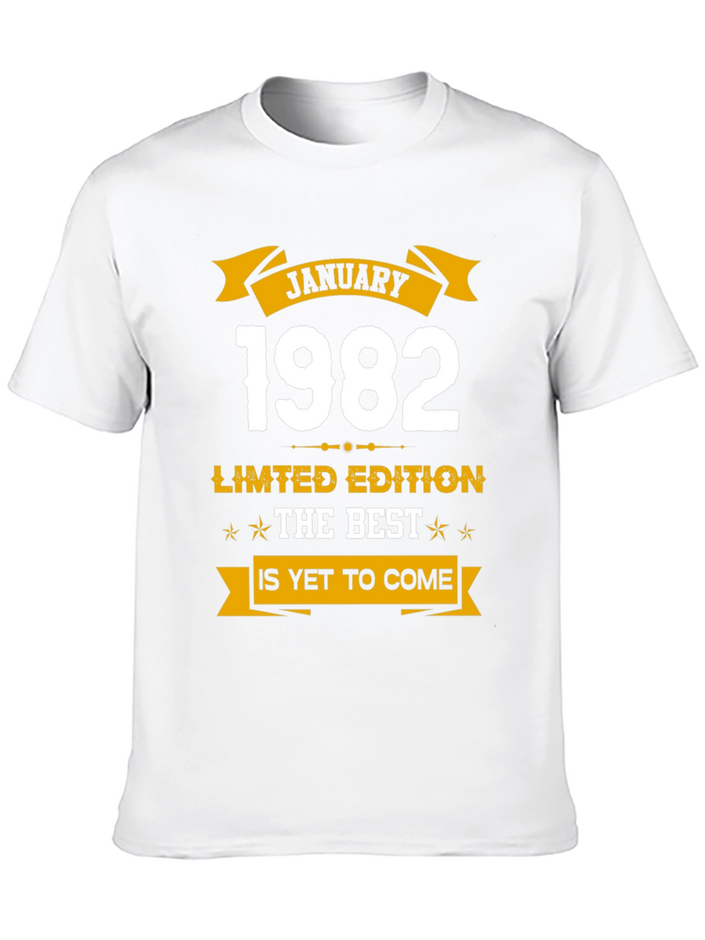 January 1982 Limited Edition Graphic T-Shirt