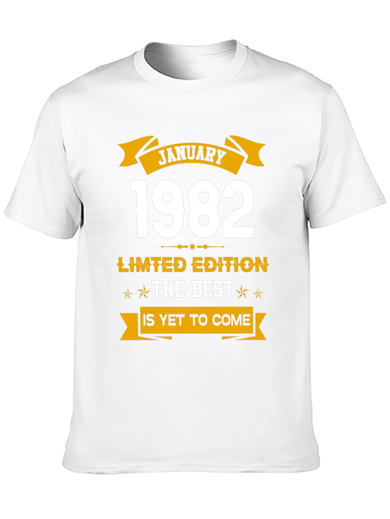 January 1982 Limited Edition Graphic T-Shirt