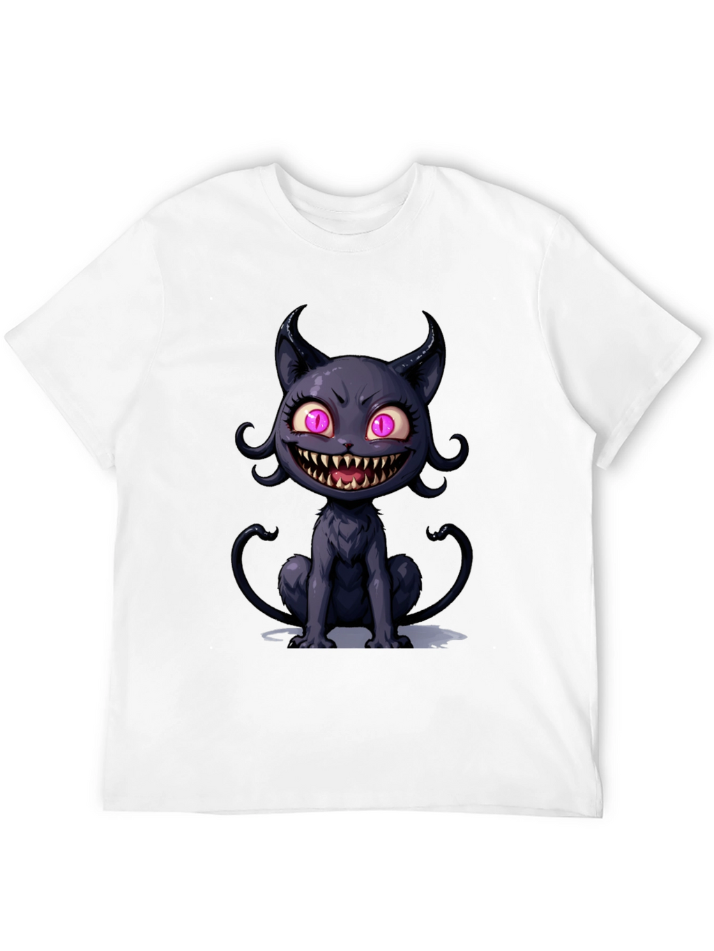 Creepy Cat T-Shirt - Halloween Apparel