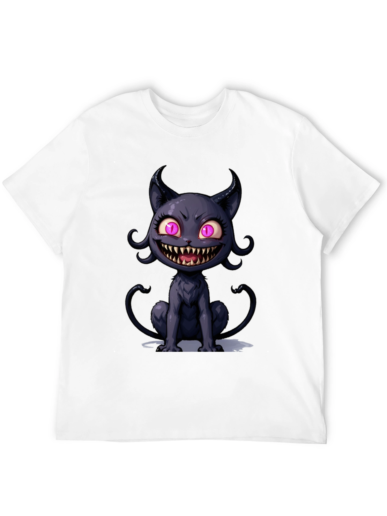 Creepy Cat T-Shirt - Halloween Apparel