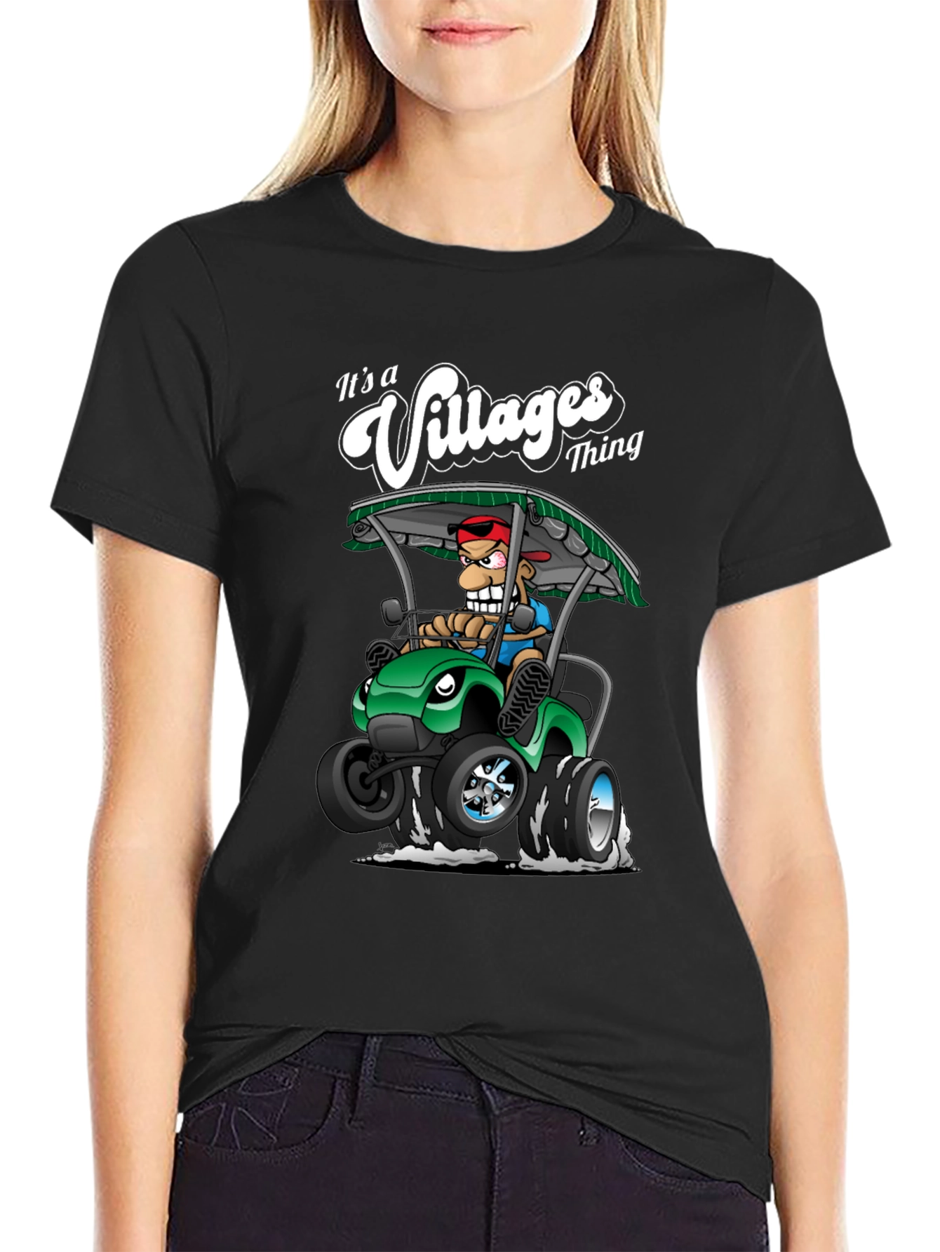 Its a Villages Thing T-Shirt - Humorous Golf Cart Design