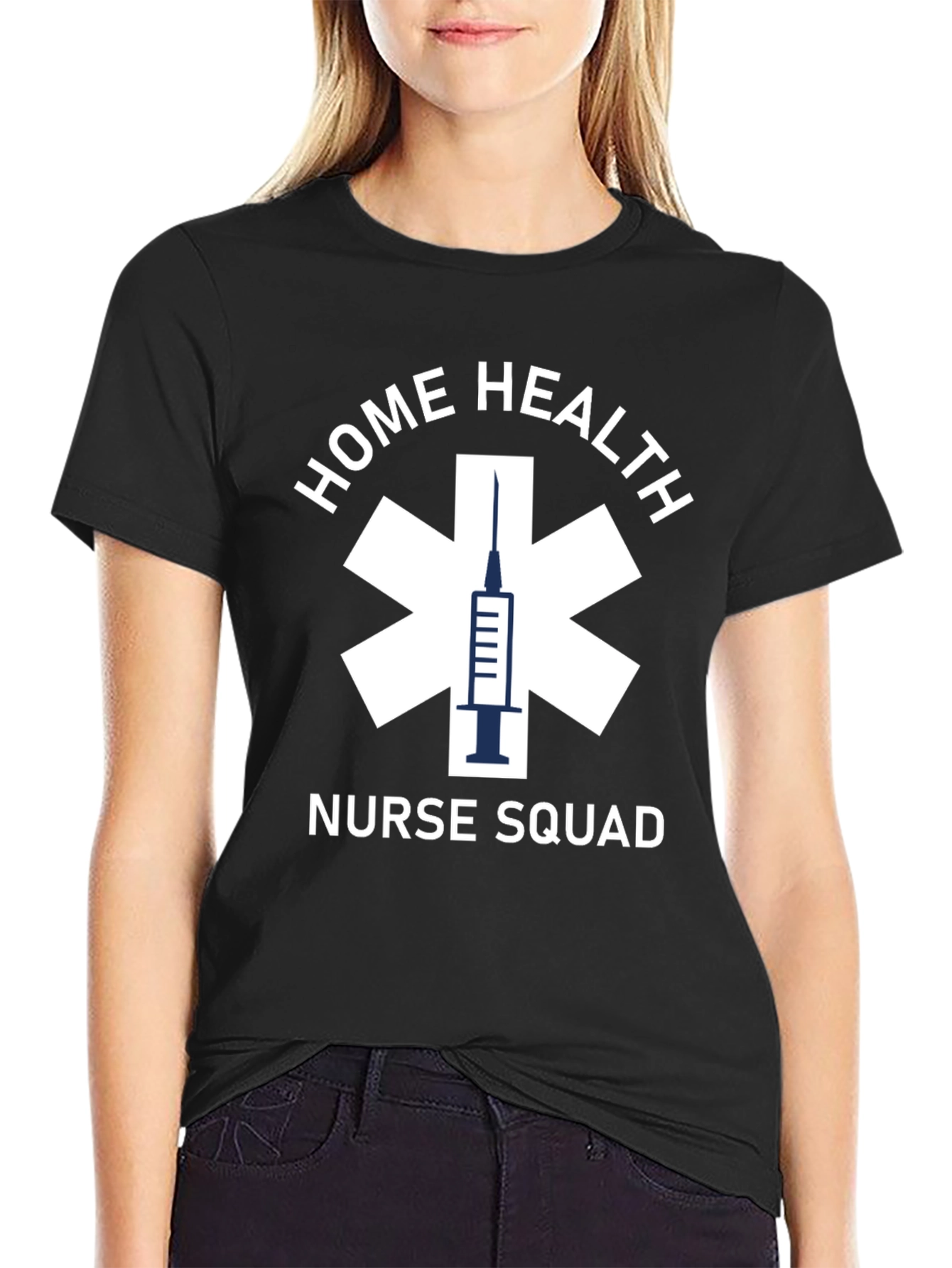 Home Health Nurse Squad Graphic Tee