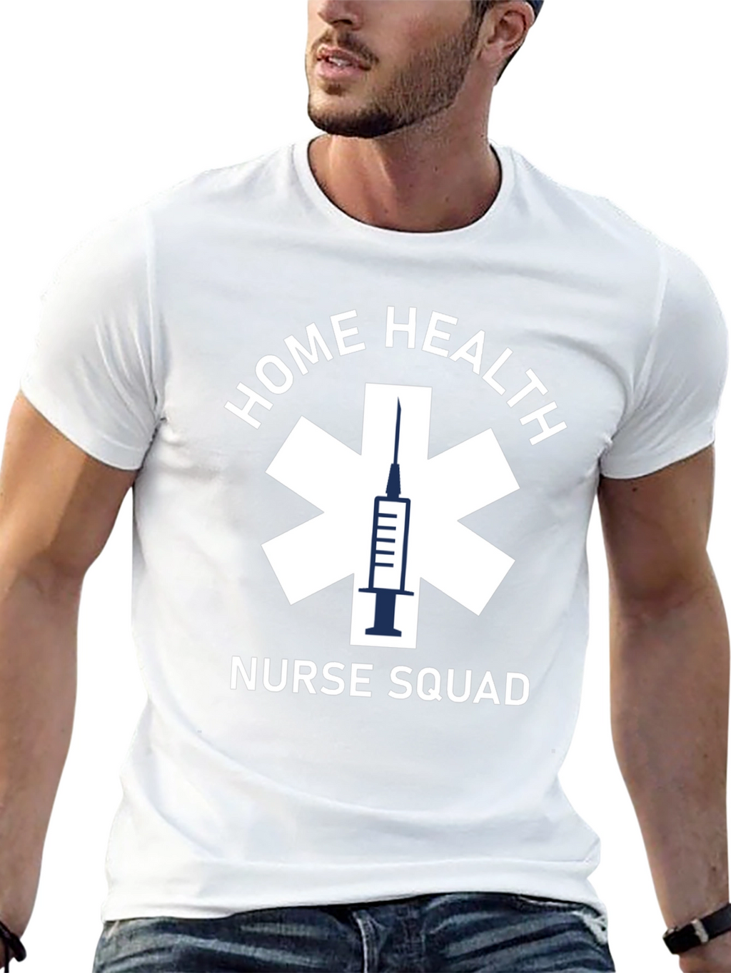 Home Health Nurse Squad Graphic Tee