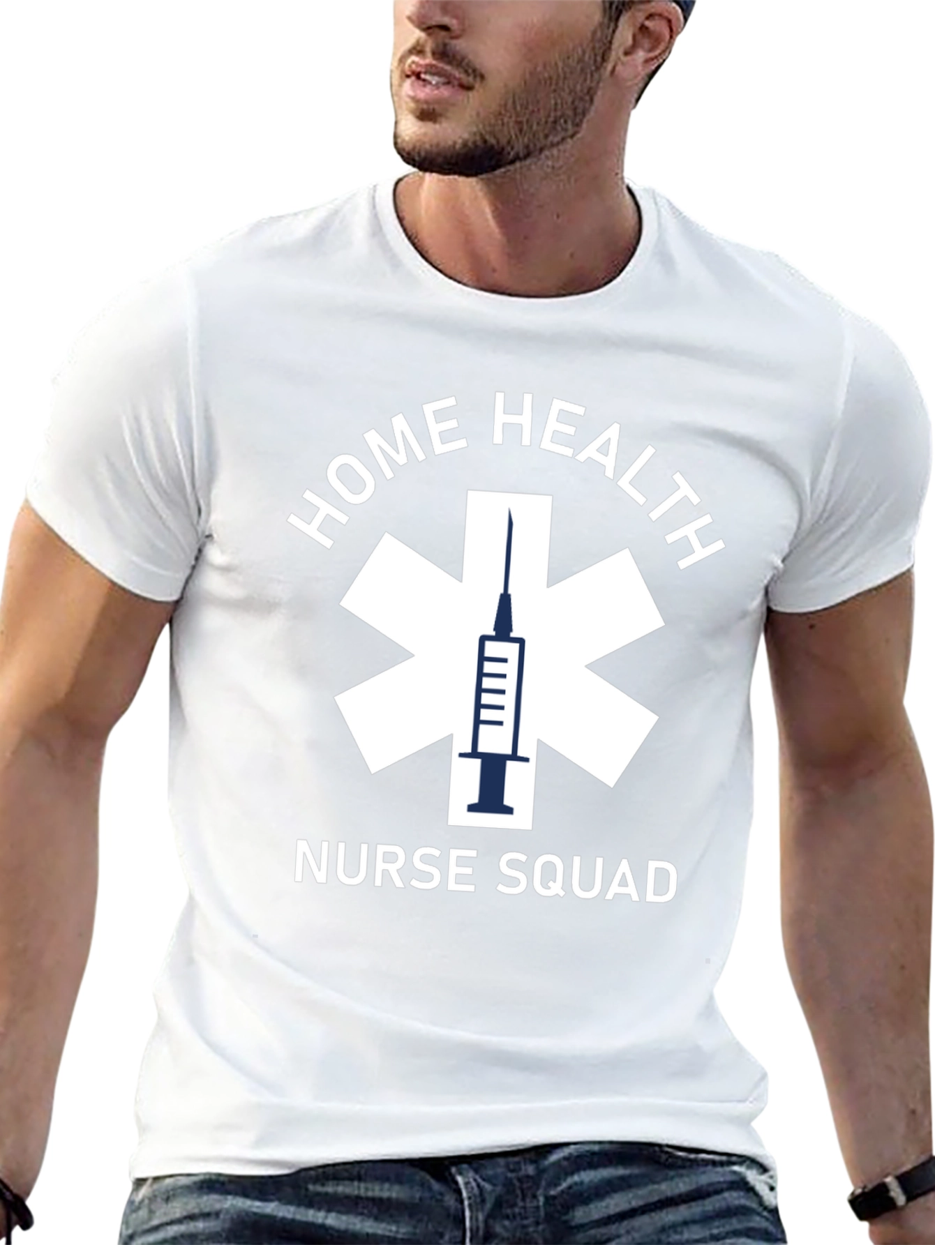 Home Health Nurse Squad Graphic Tee