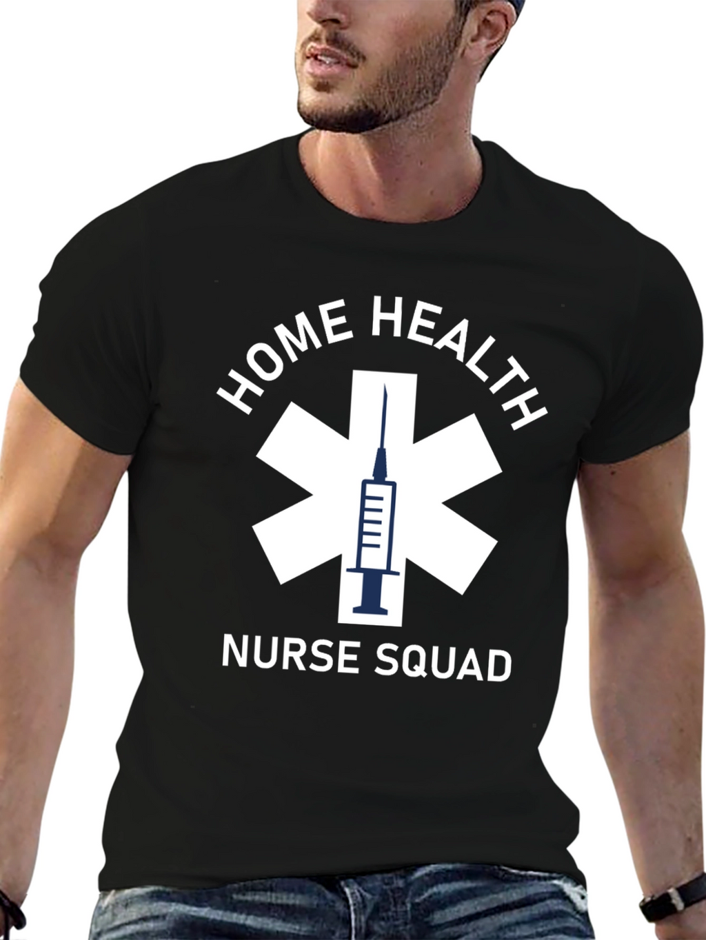 Home Health Nurse Squad Graphic Tee