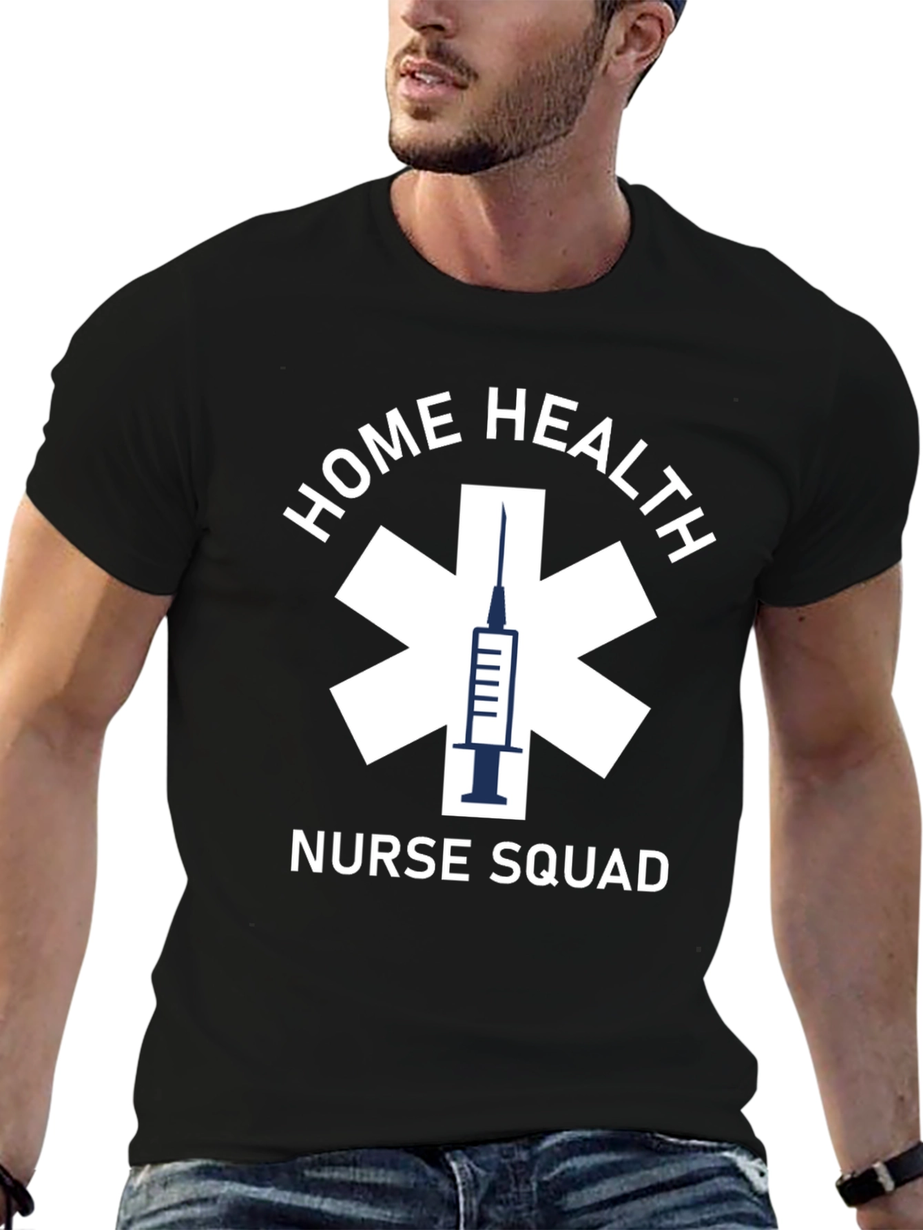 Home Health Nurse Squad Graphic Tee