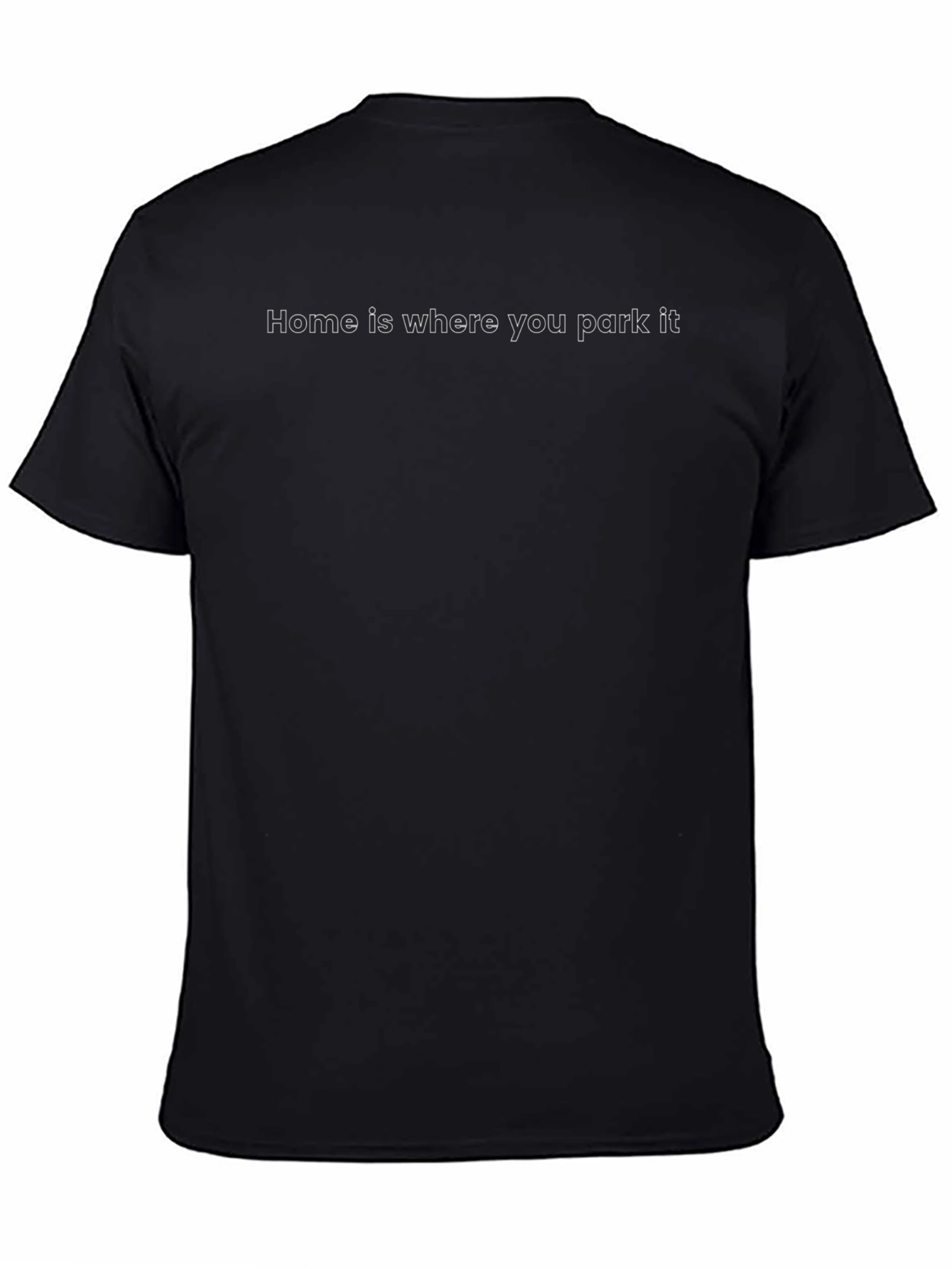 Home is Where You Park It - Black Tee