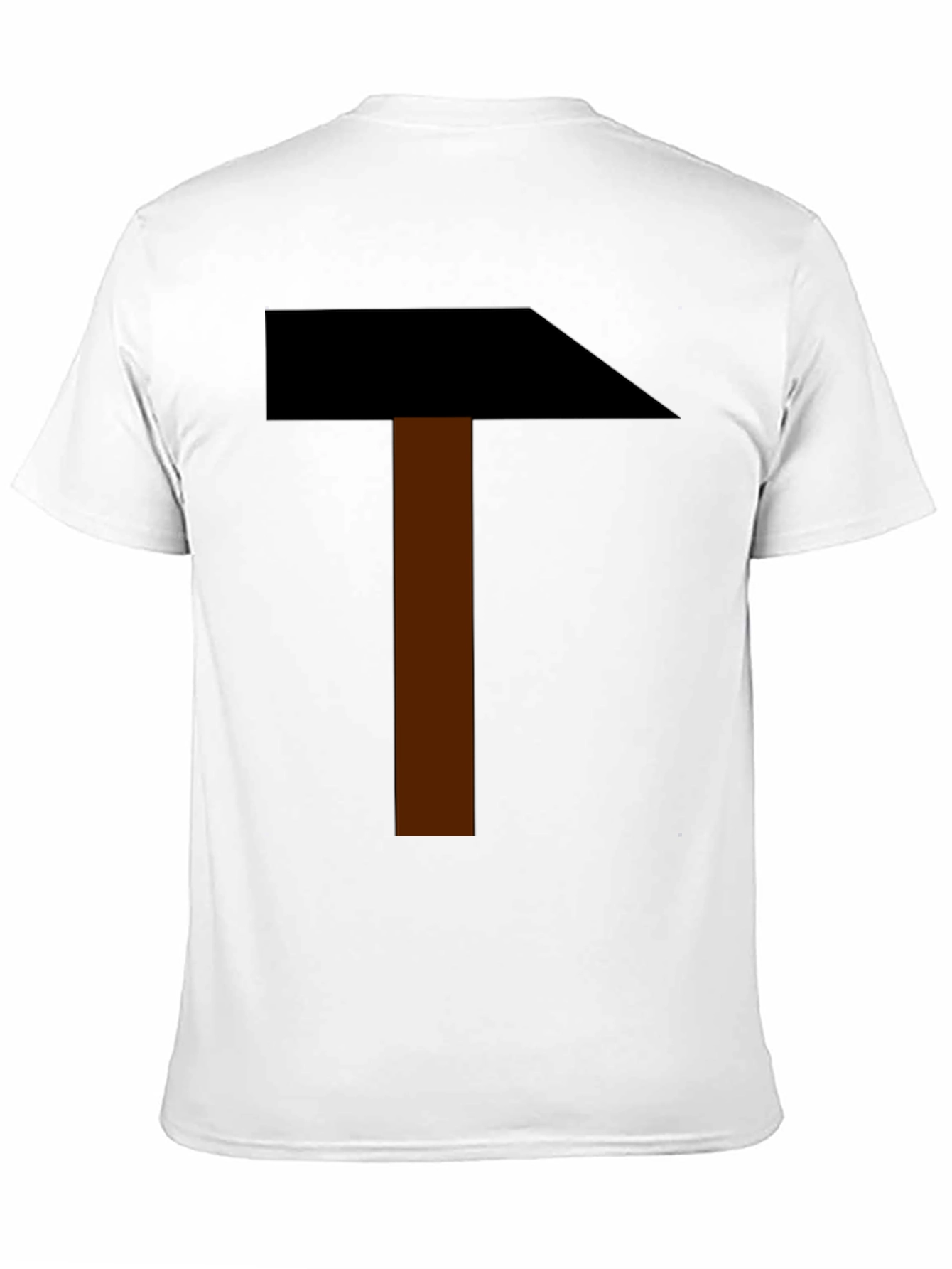 Hammer Graphic Print T-Shirt - Black