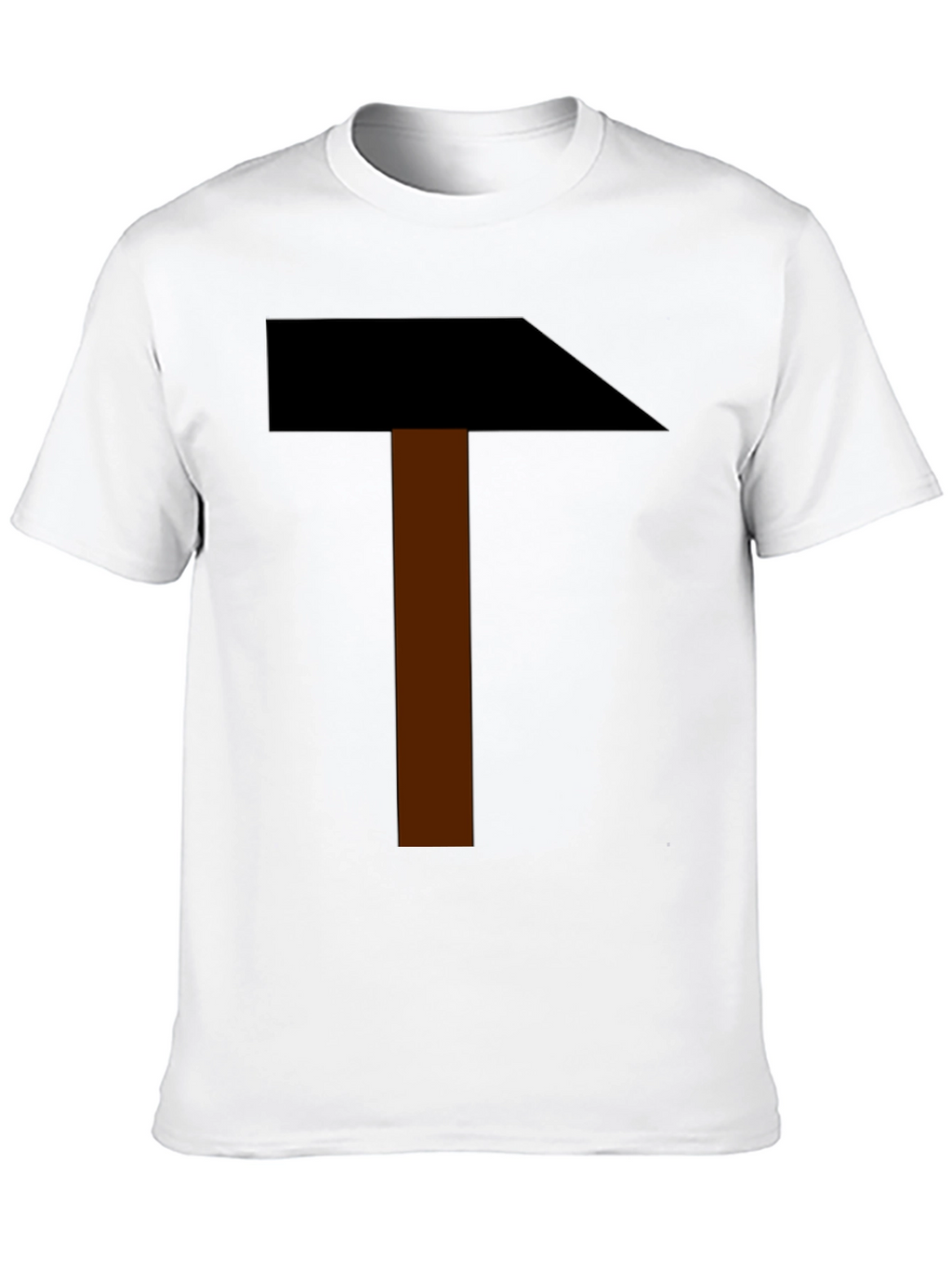 Hammer Graphic Print T-Shirt - Black