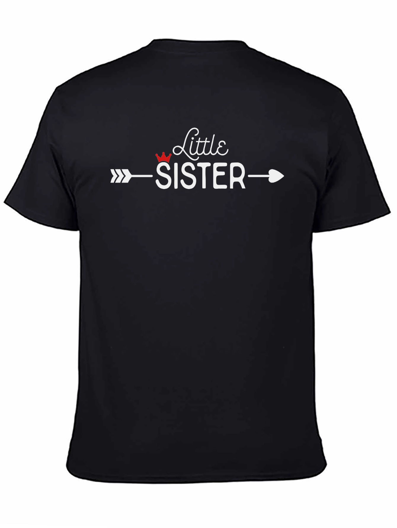 Little Sister Arrow T-Shirt - Cute Sibling Tee