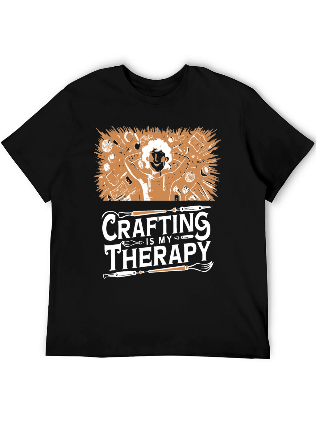 Crafting is My Therapy T-Shirt
