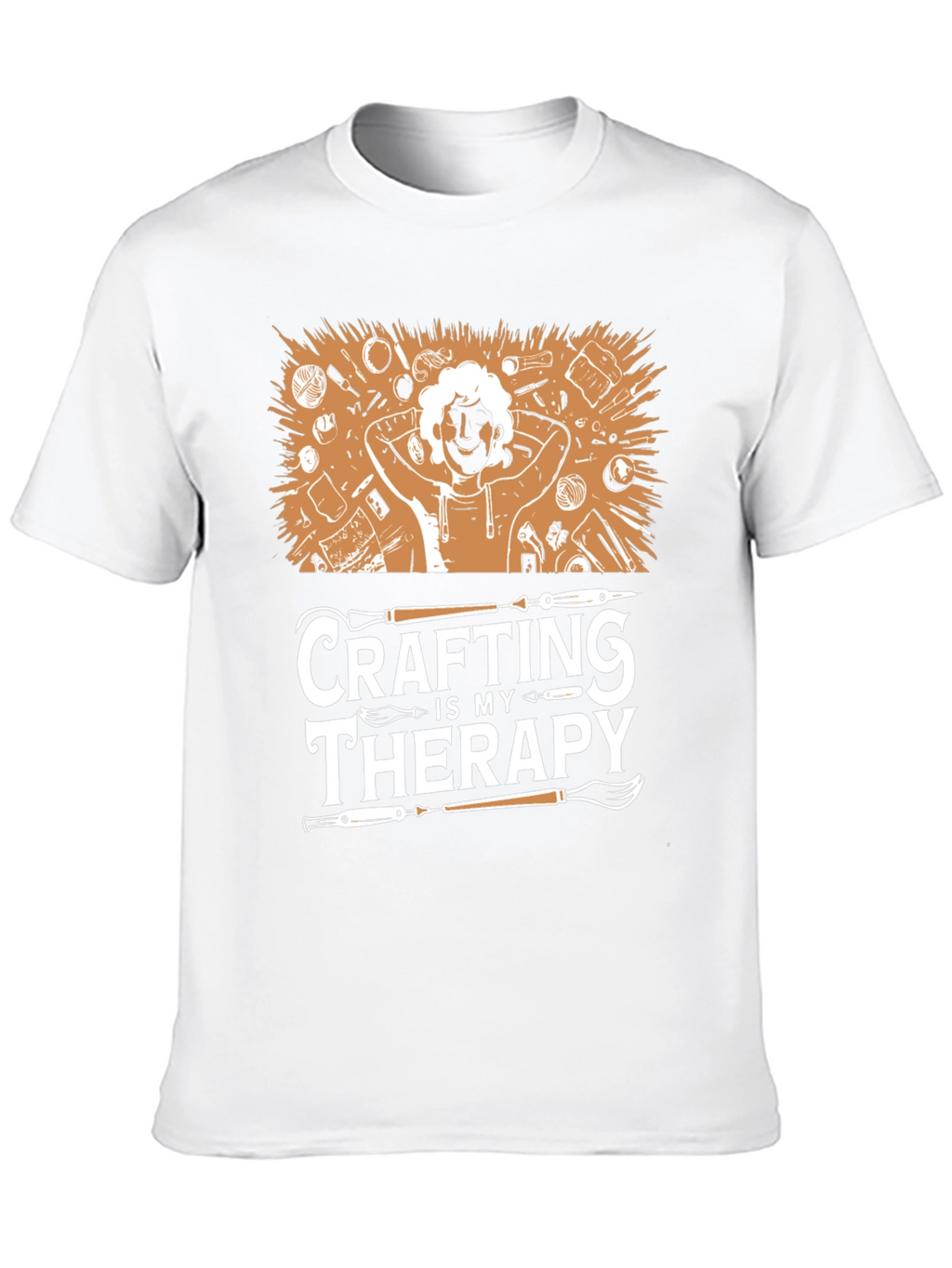 Crafting is My Therapy T-Shirt