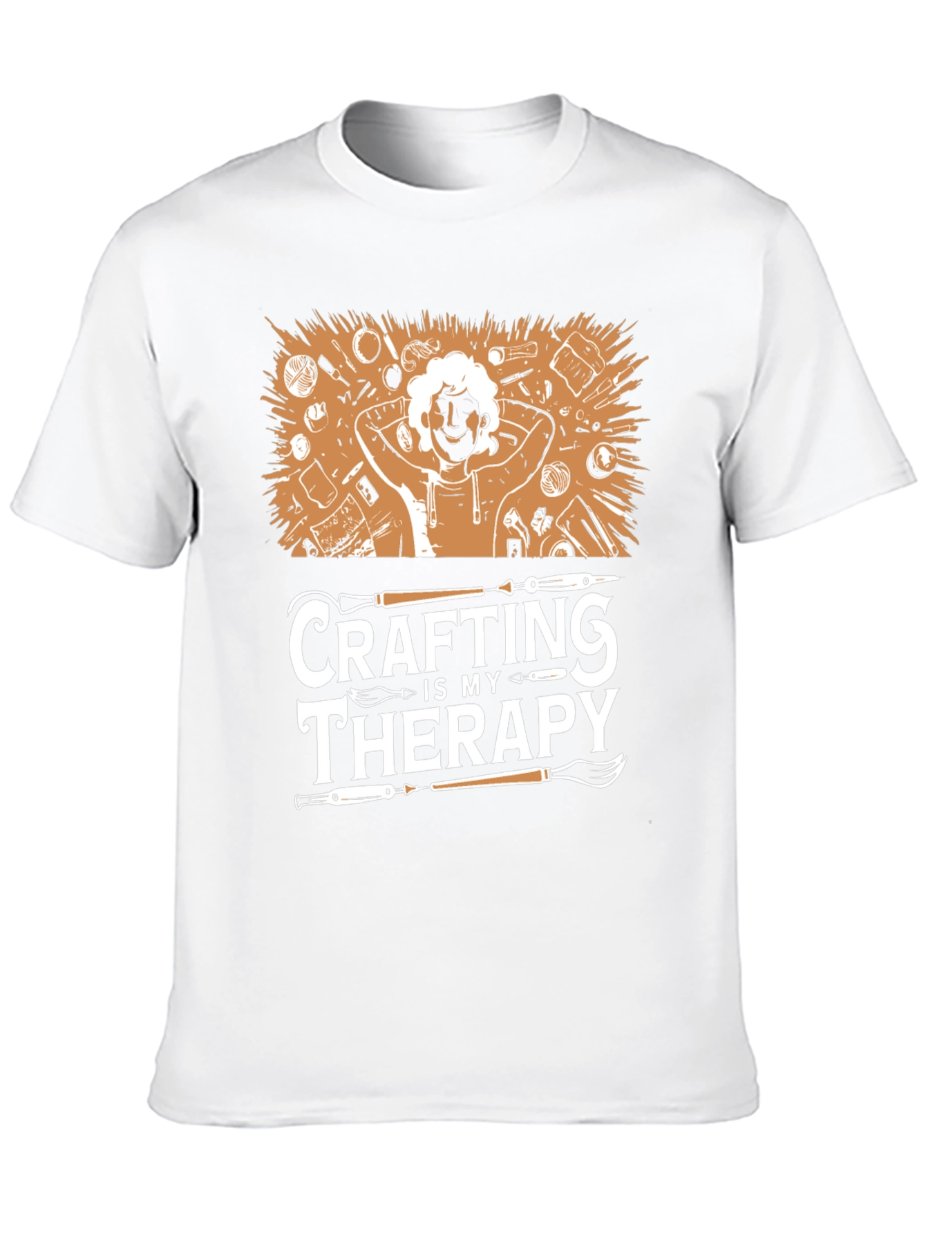 Crafting is My Therapy T-Shirt